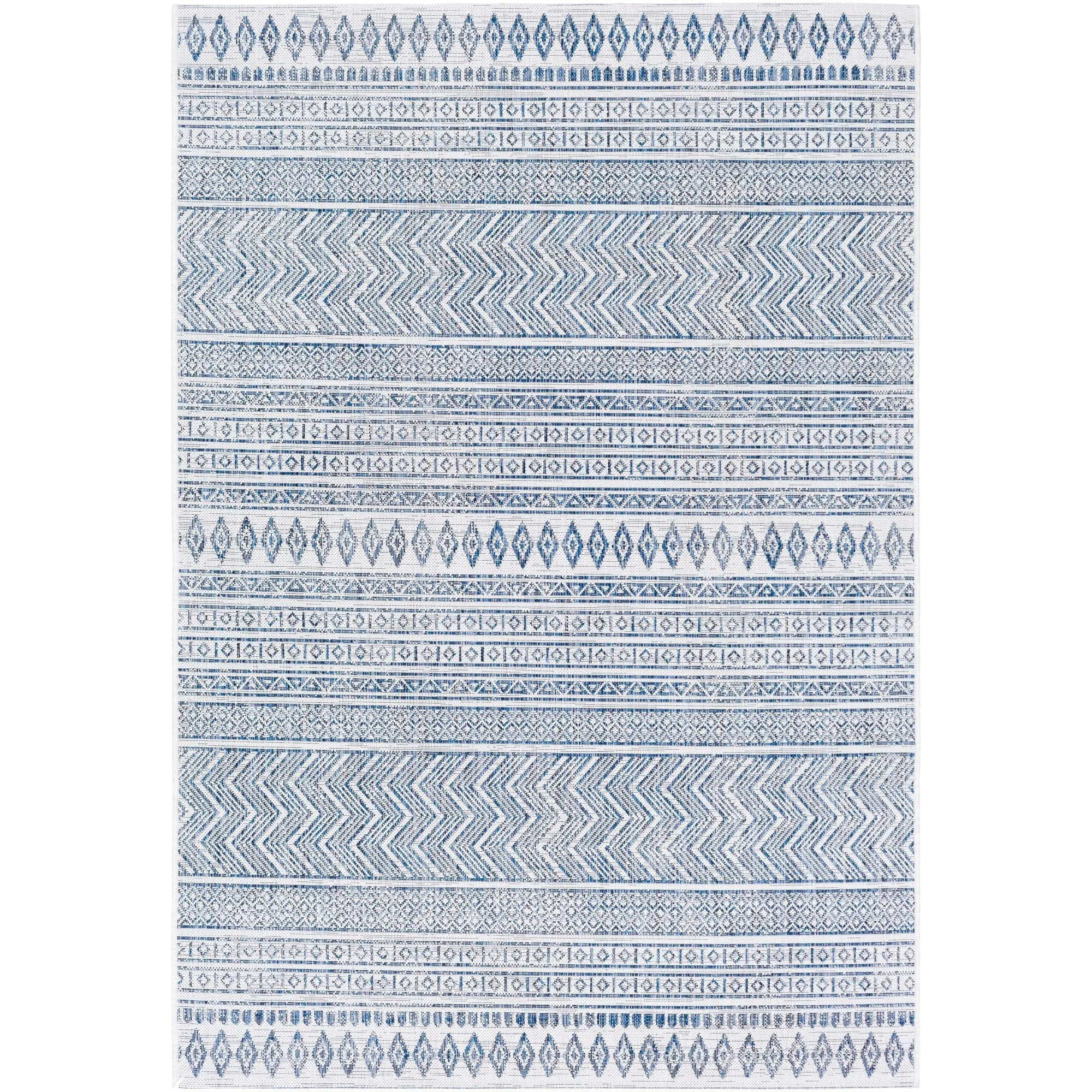 Livabliss Eagean Bohemian Tribal Outdoor Area Rug