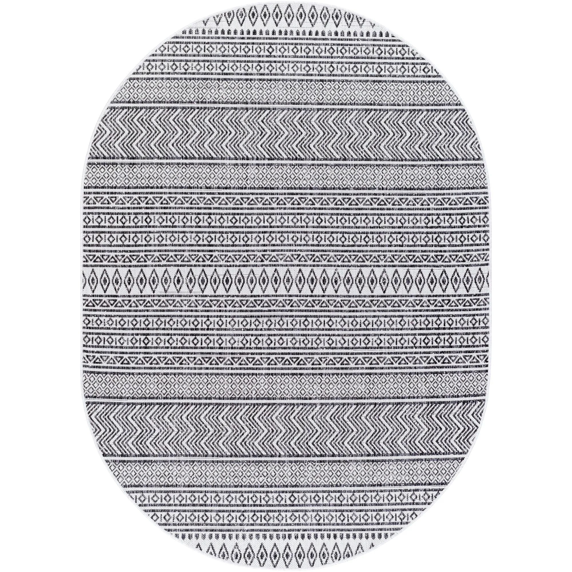 Livabliss Eagean Bohemian Tribal Outdoor Area Rug