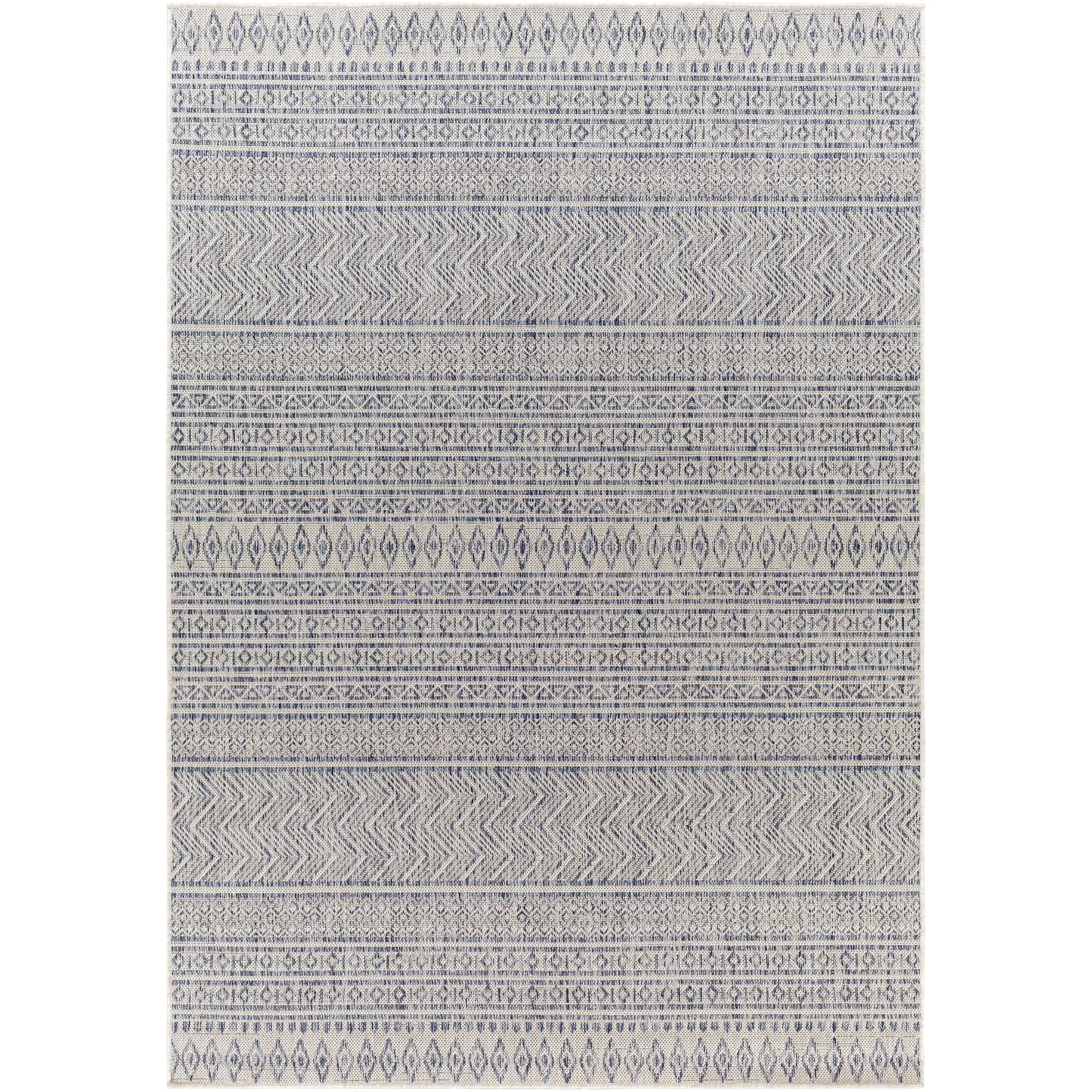Livabliss Eagean Bohemian Tribal Outdoor Area Rug