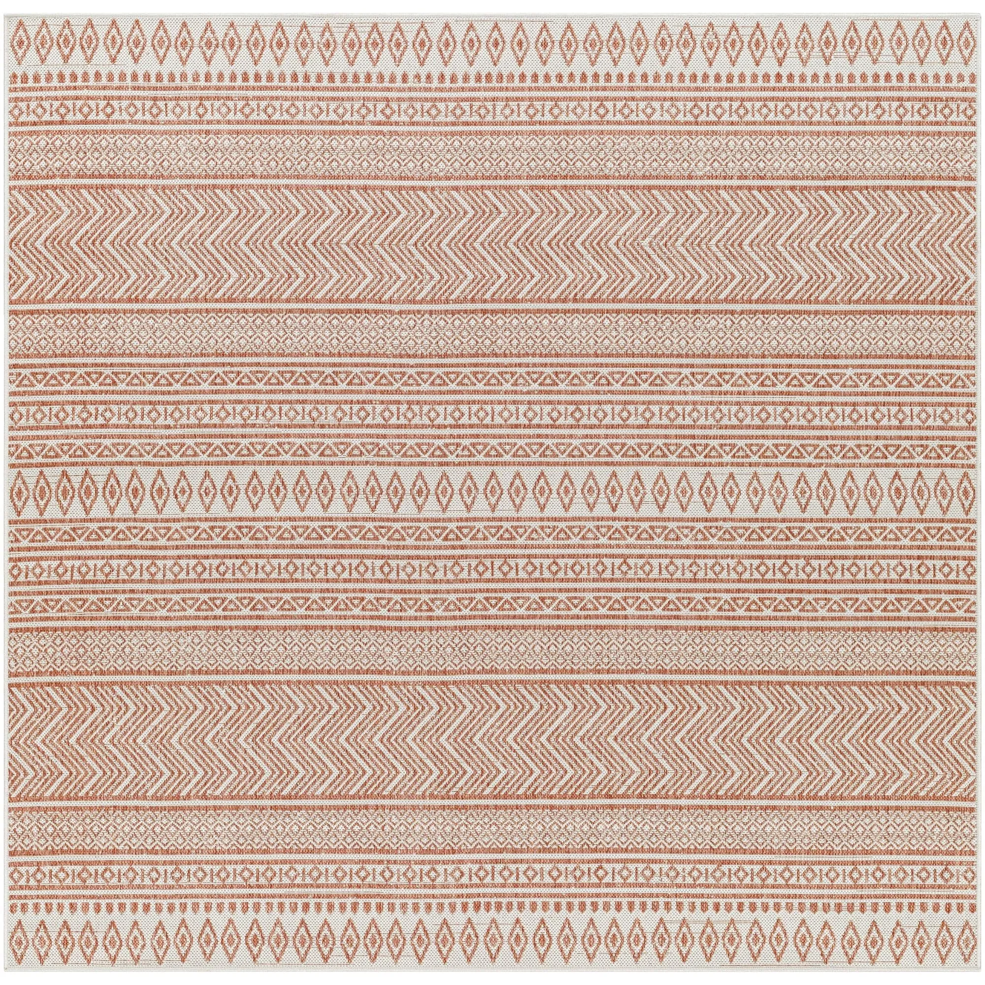 Livabliss Eagean Bohemian Tribal Outdoor Area Rug