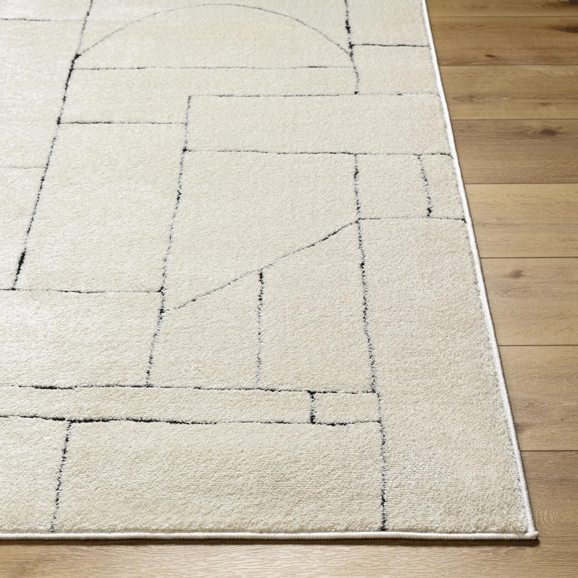 Livabliss Freud Minimalist Abstract Area Rug