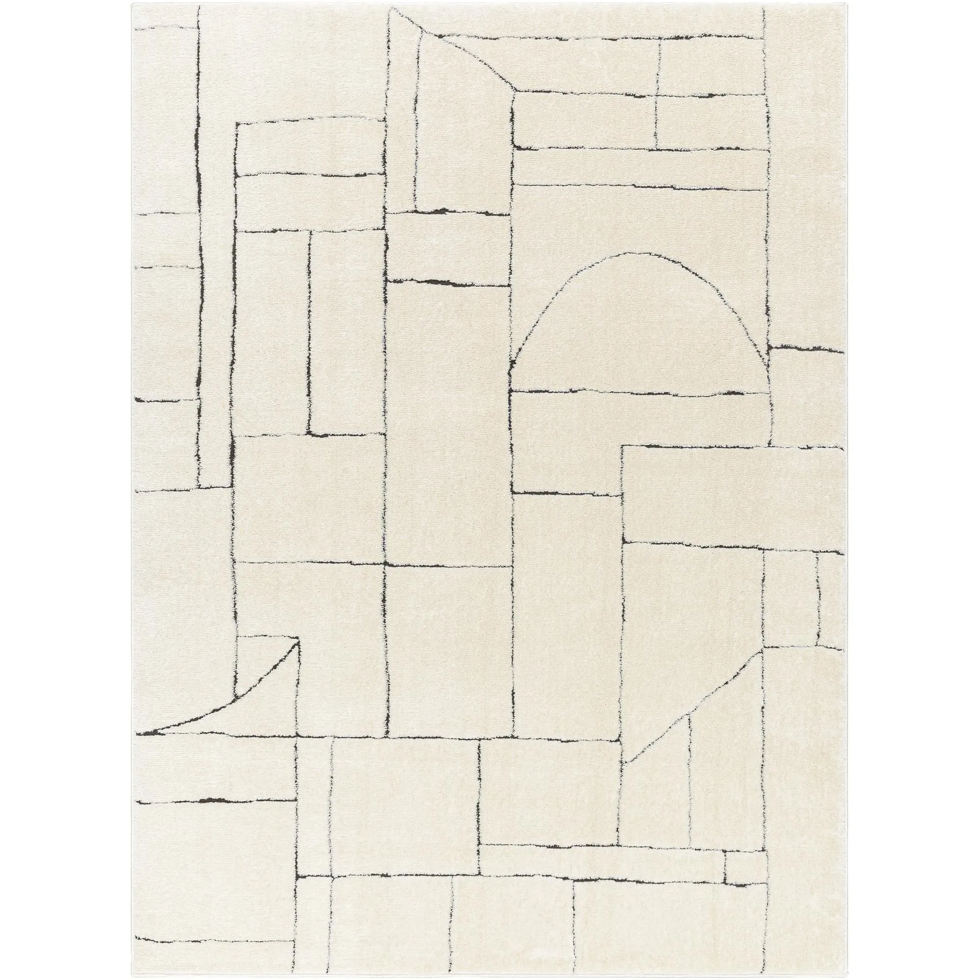 Livabliss Freud Minimalist Abstract Area Rug