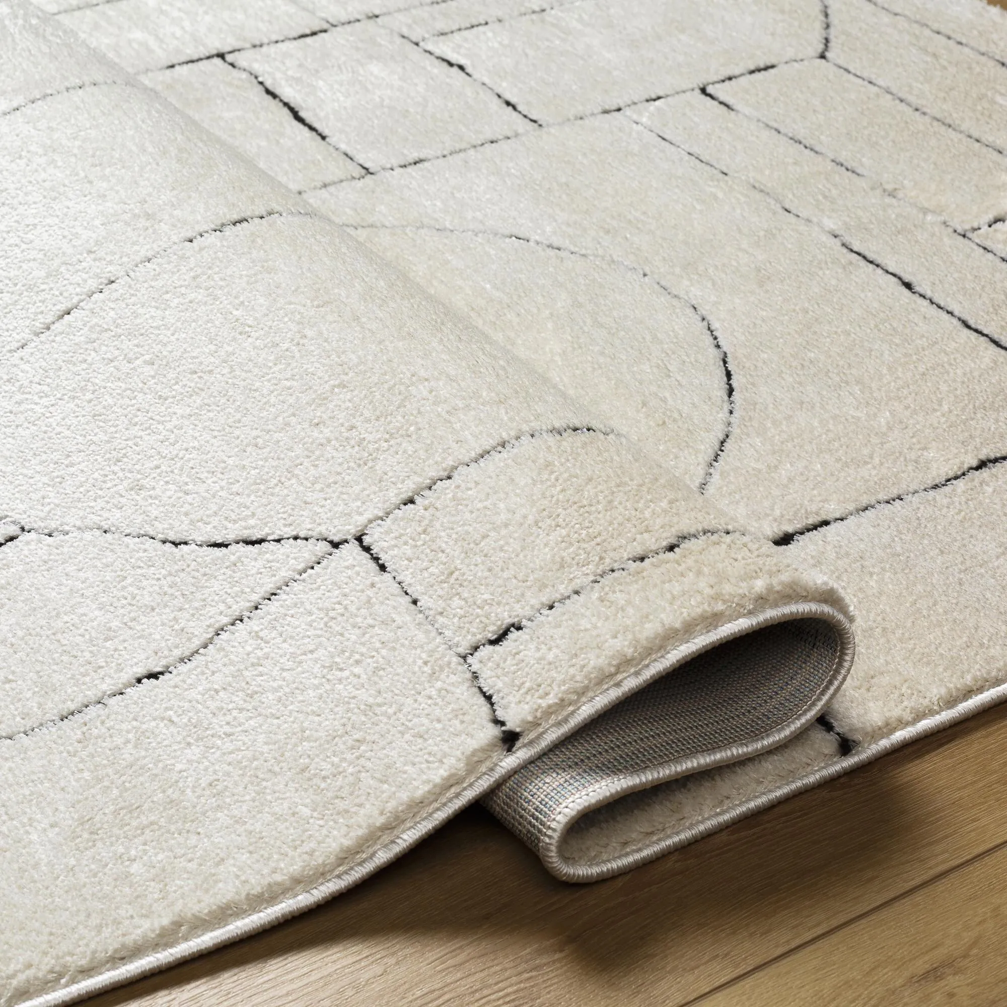 Livabliss Freud Minimalist Abstract Area Rug