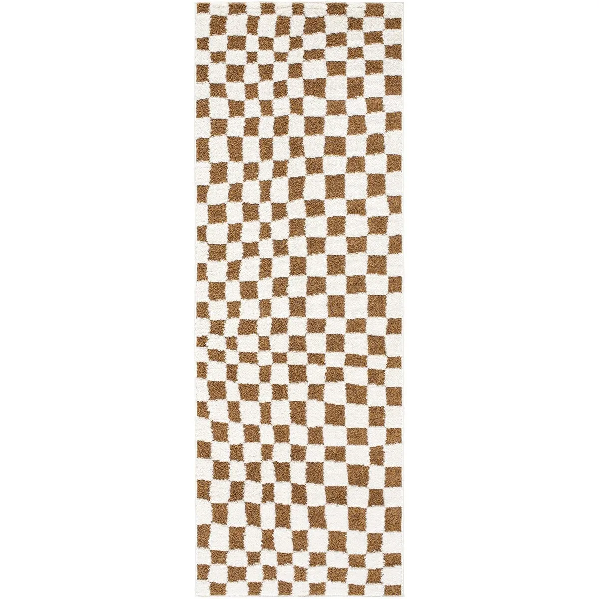 Livabliss Freud Optical Illusion Checkered Area Rug
