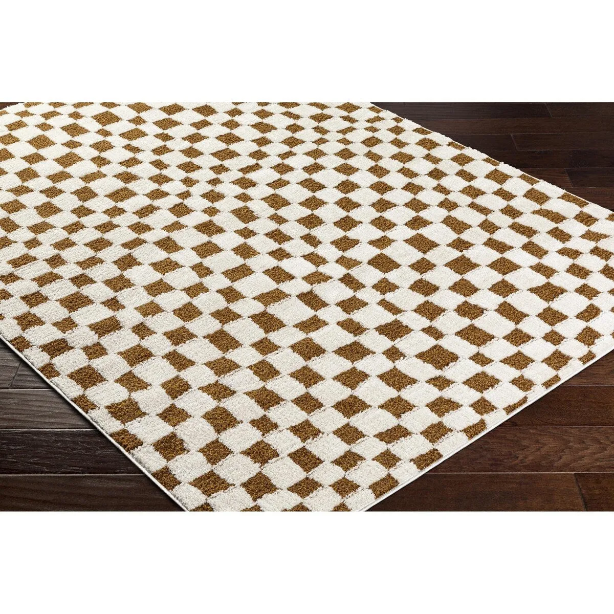 Livabliss Freud Optical Illusion Checkered Area Rug
