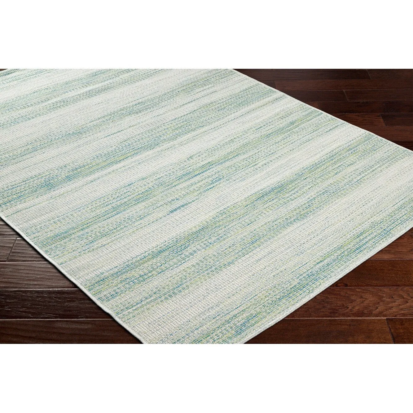 Livabliss Hampton Indoor/ Outdoor Ombre Striped Area Rug