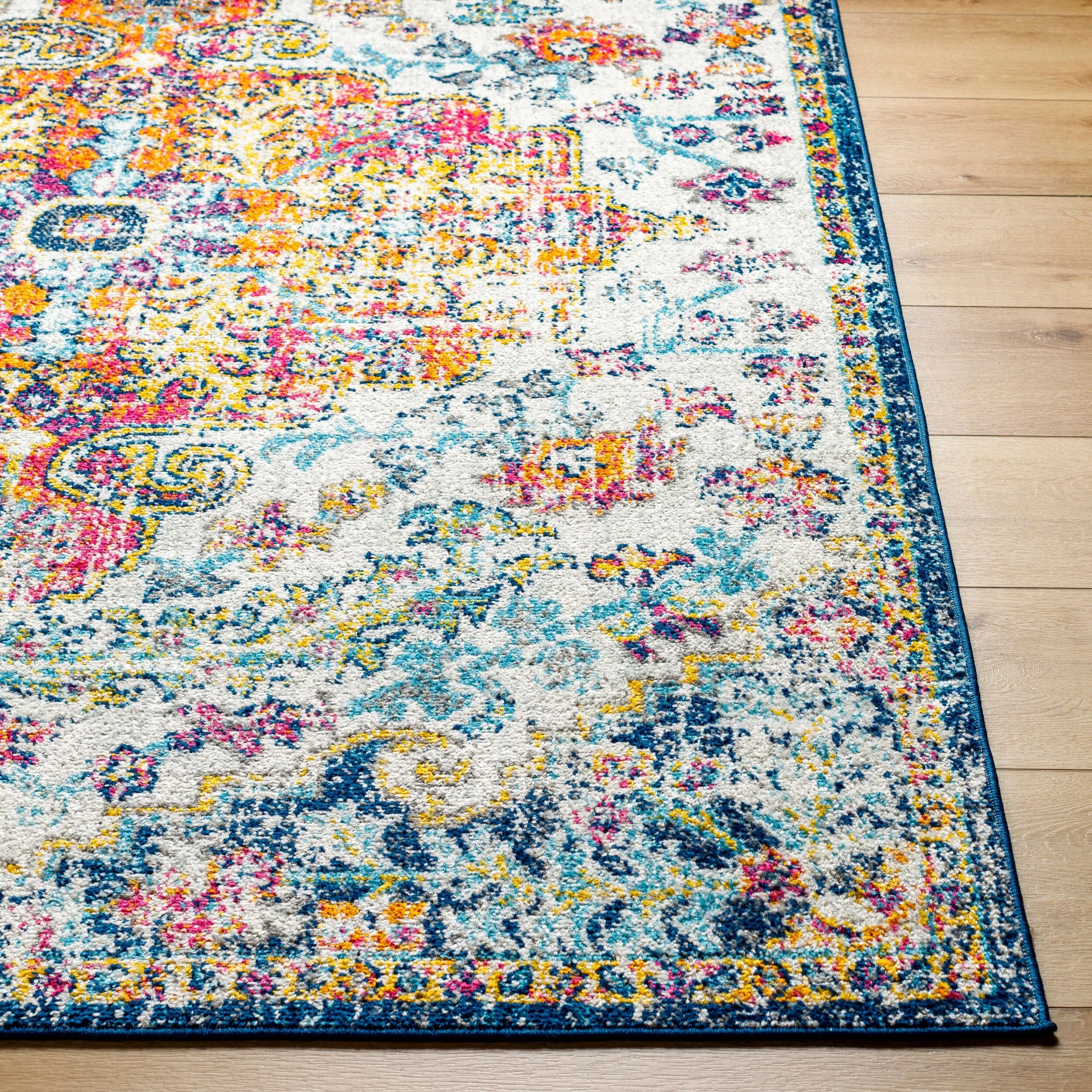 Livabliss Harput Updated Traditional Medallion Area Rug