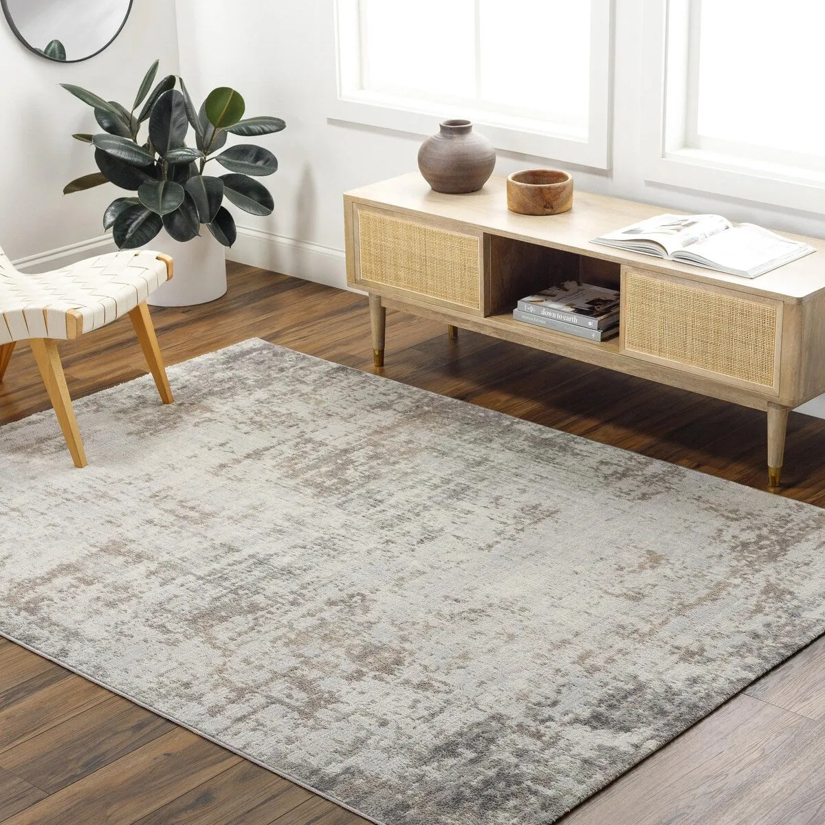 Livabliss Helios Modern Industrial Area Rug