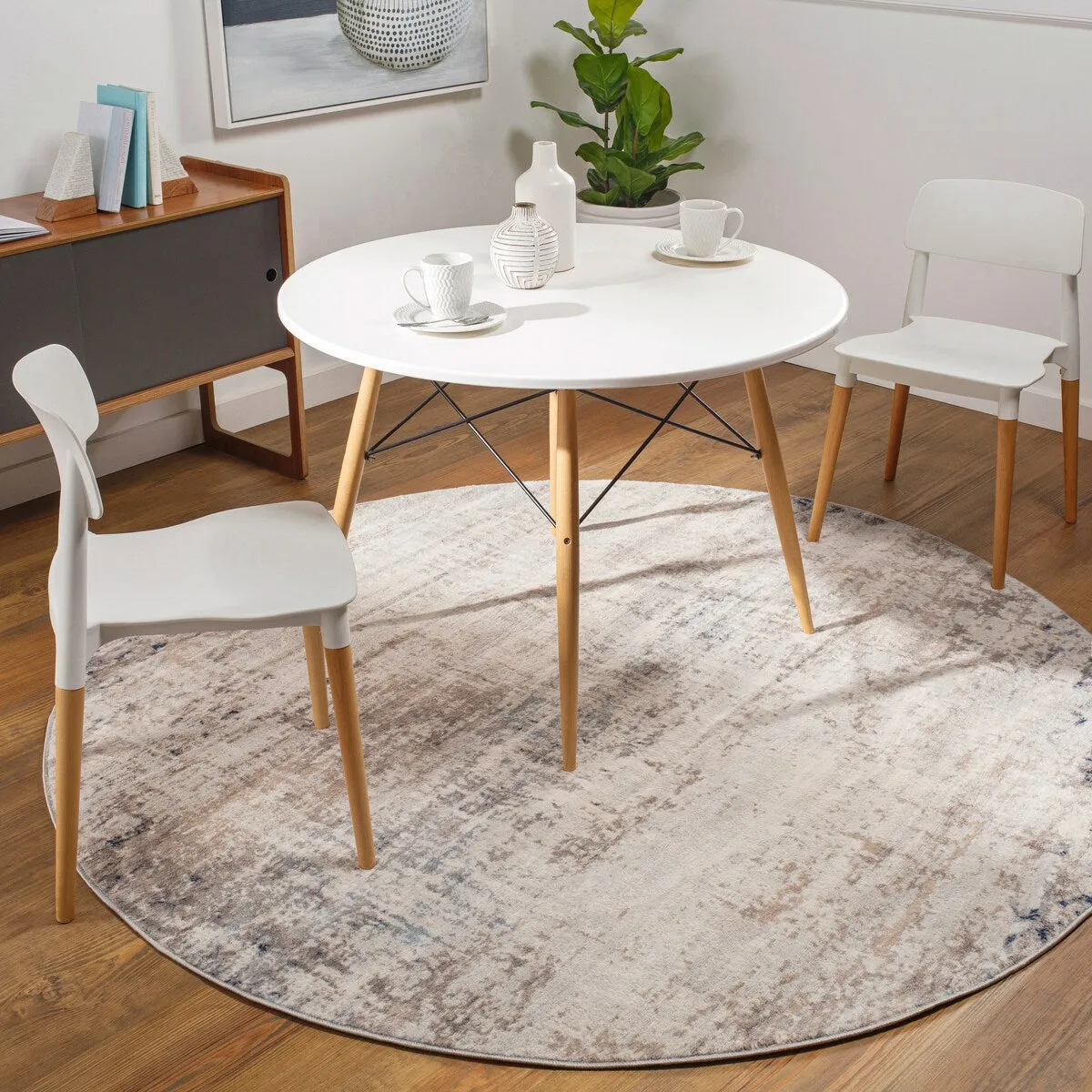 Livabliss Helios Modern Industrial Area Rug