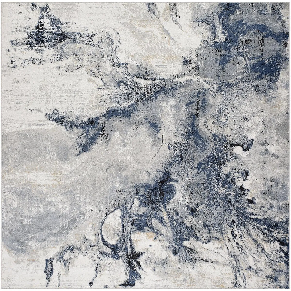 Livabliss Jolie Abstract Marble Area Rug