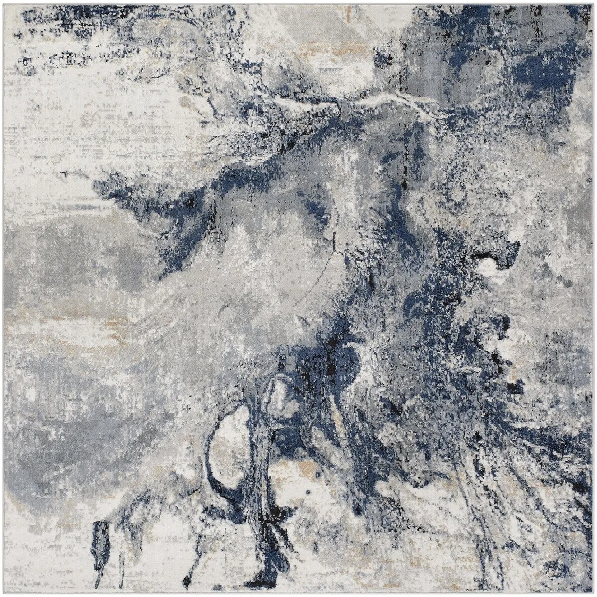 Livabliss Jolie Abstract Marble Area Rug