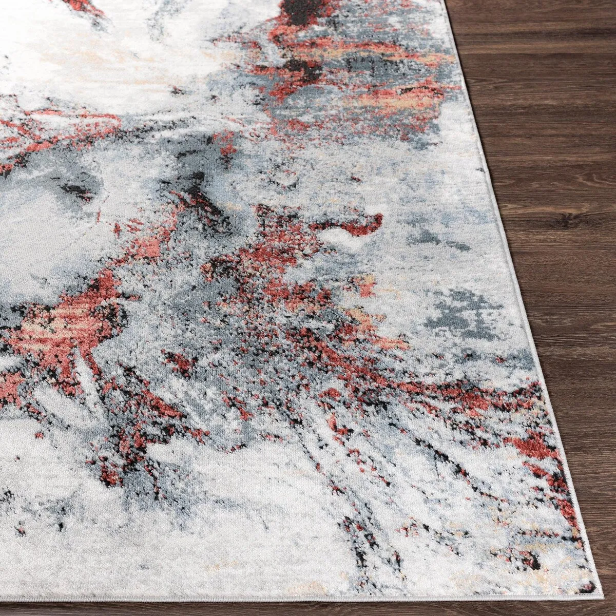 Livabliss Jolie Abstract Marble Area Rug