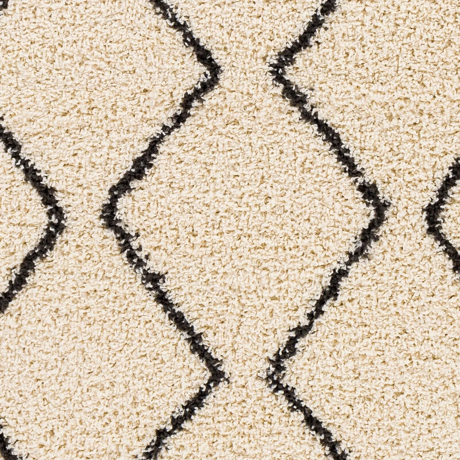 Livabliss Kasey Plush Boho Stripe Area Rug