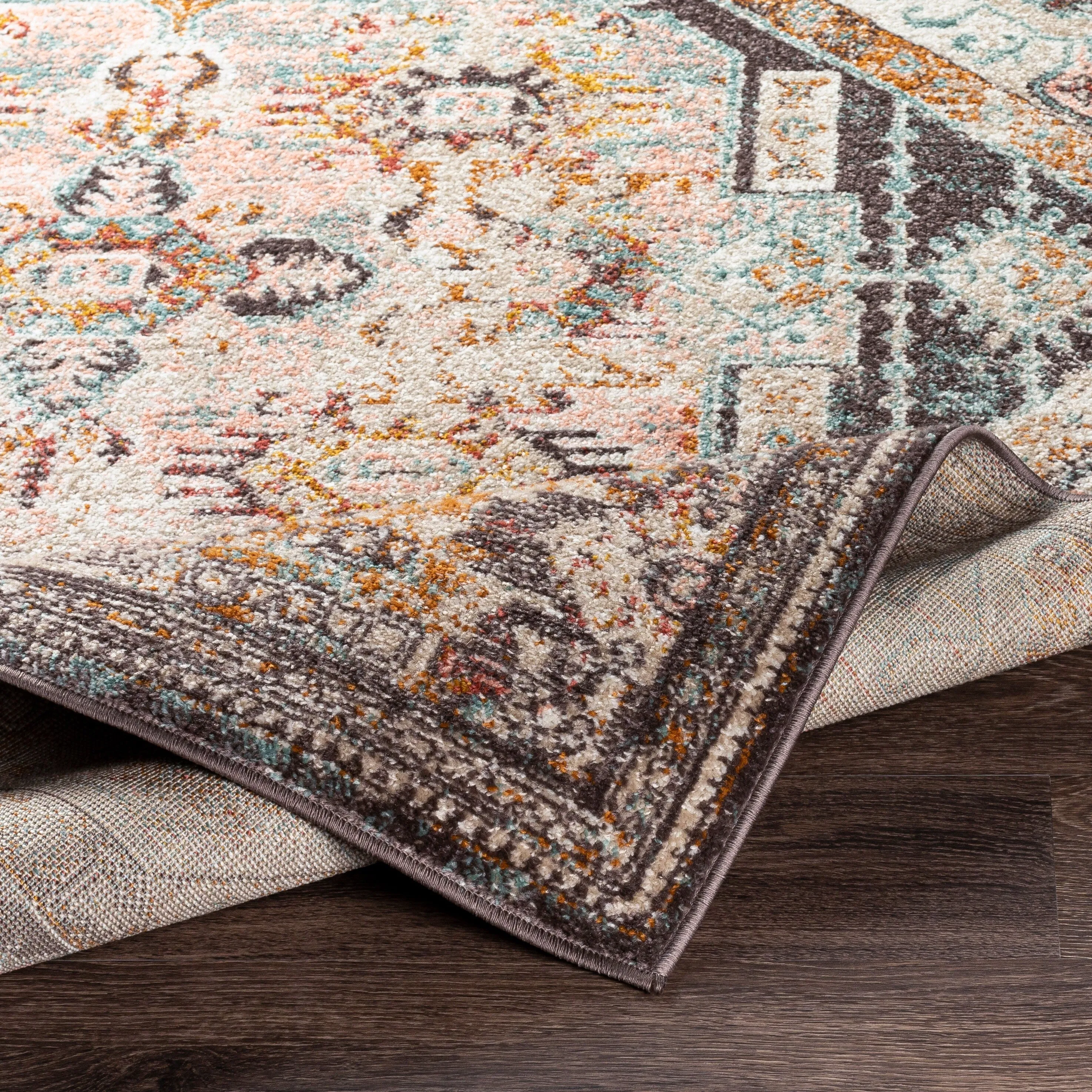 Livabliss Kira Tribal Medallion Area Rug
