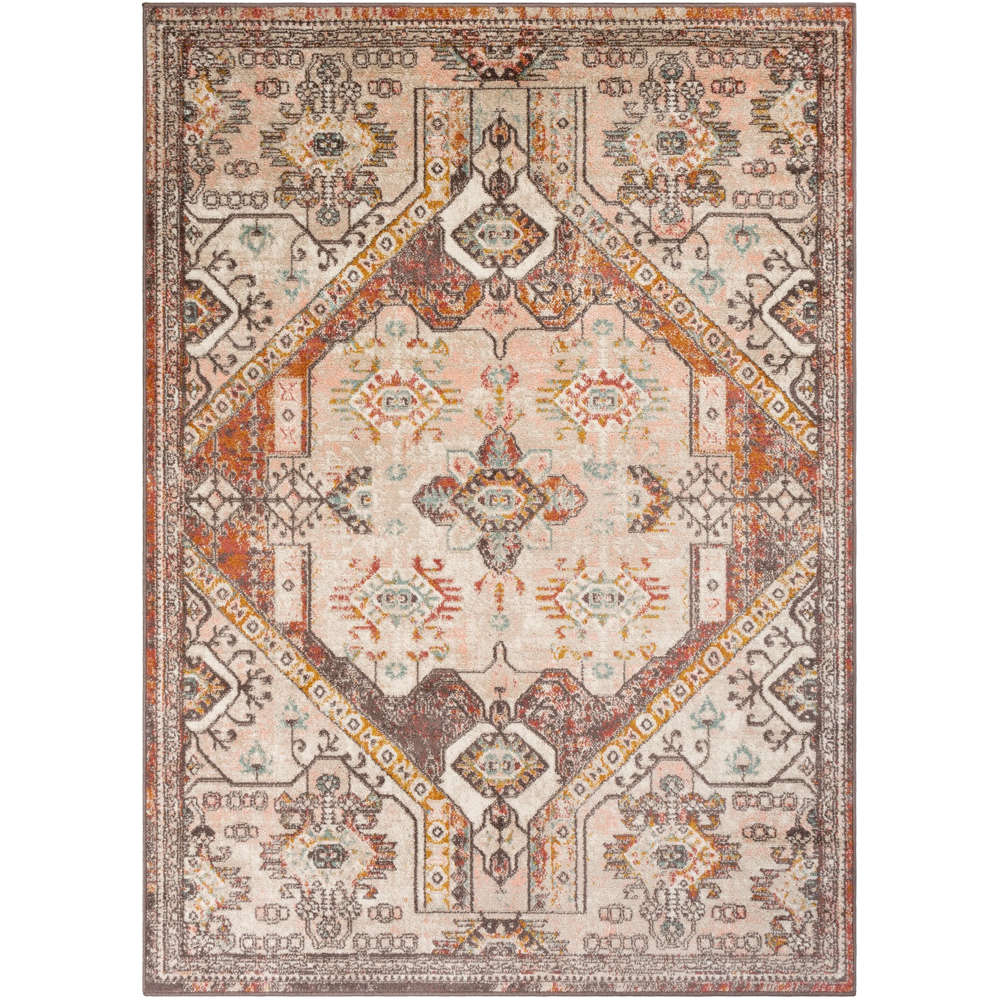 Livabliss Kira Tribal Medallion Area Rug