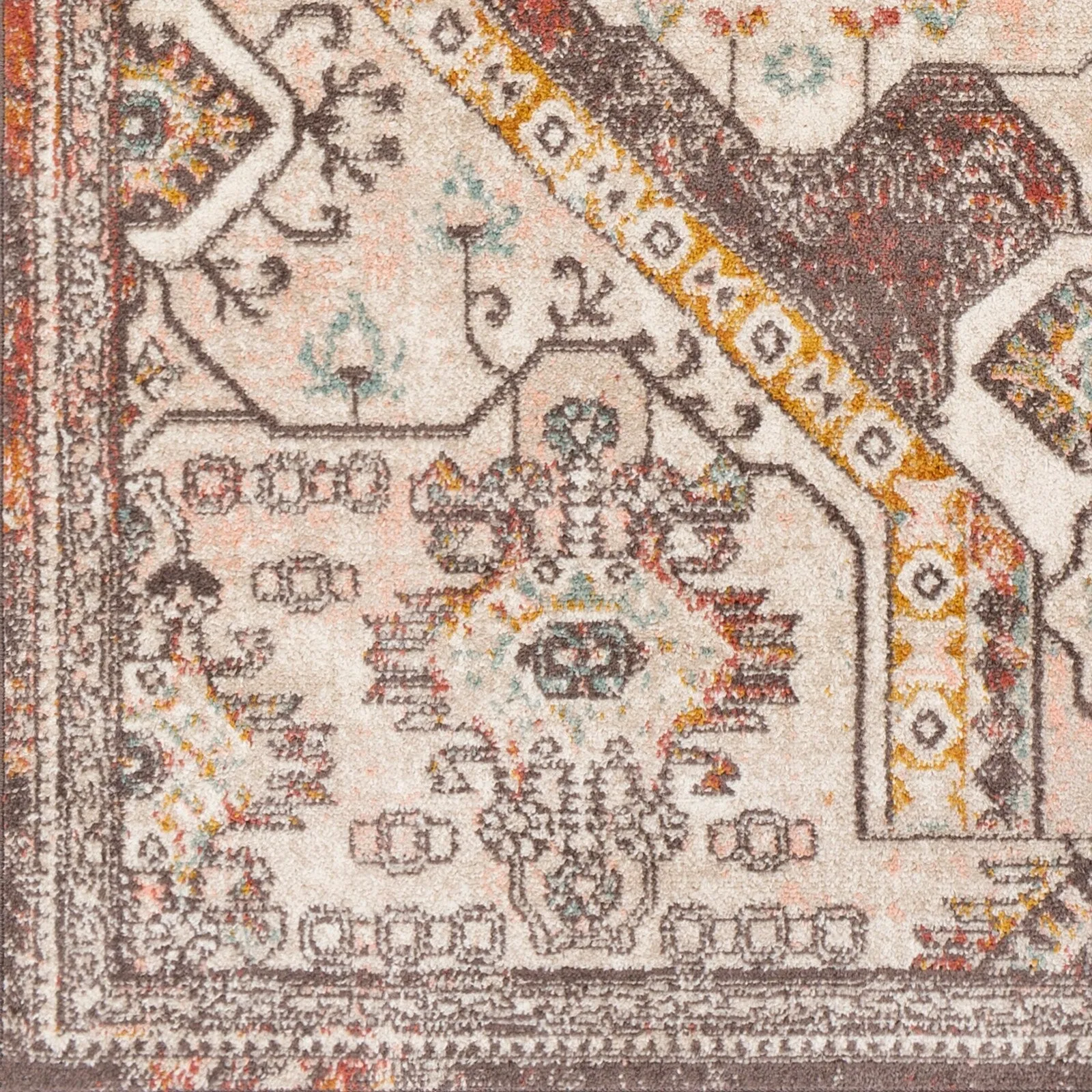 Livabliss Kira Tribal Medallion Area Rug