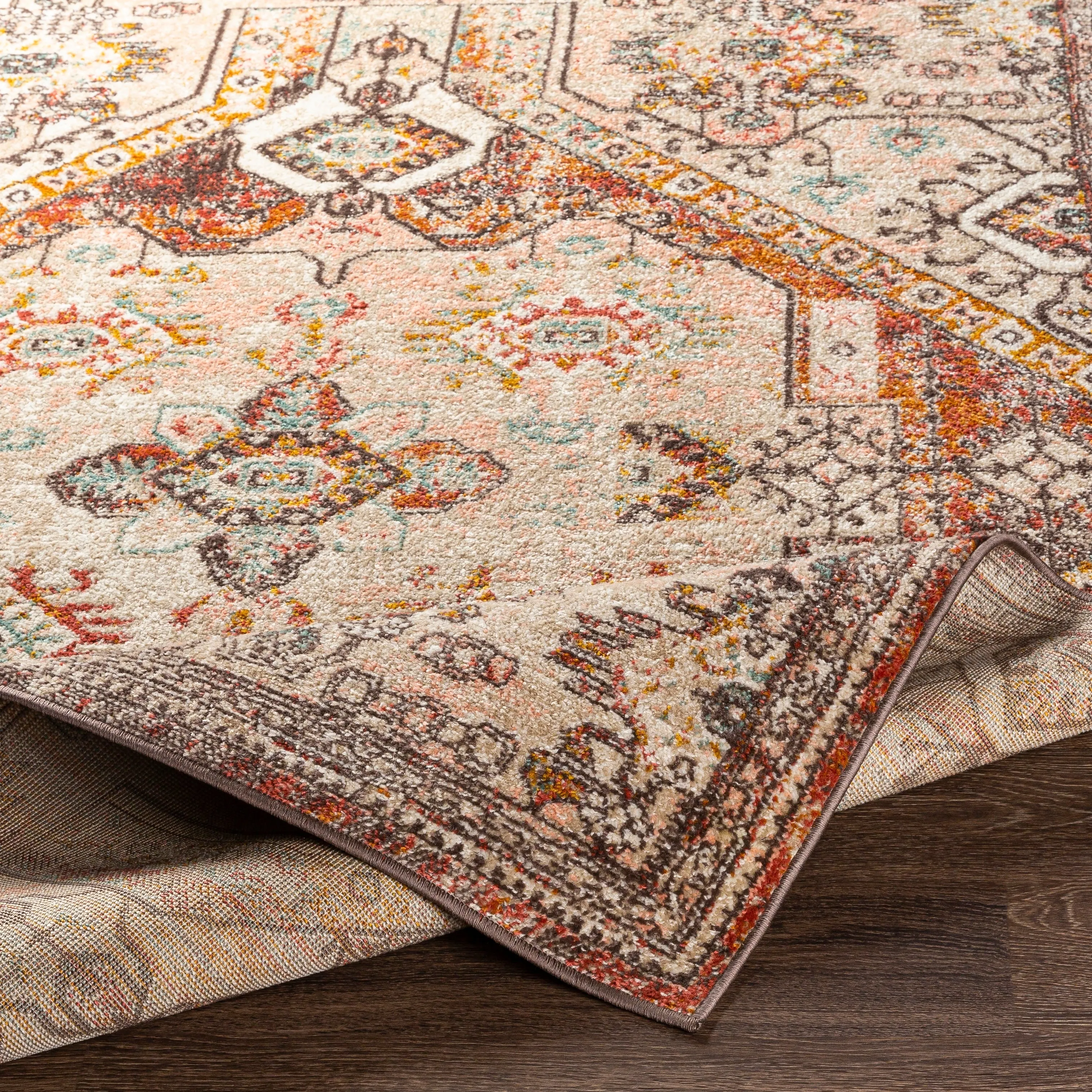 Livabliss Kira Tribal Medallion Area Rug