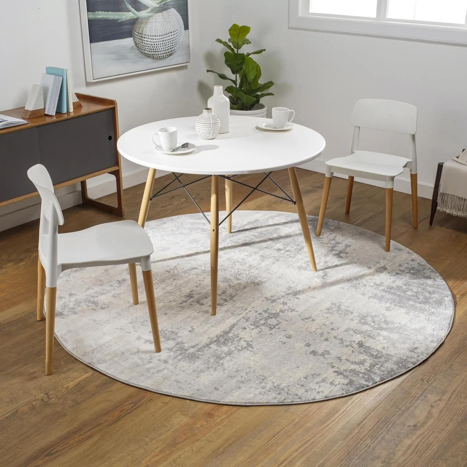 Livabliss Monaco Minimalist Abstract Area Rug