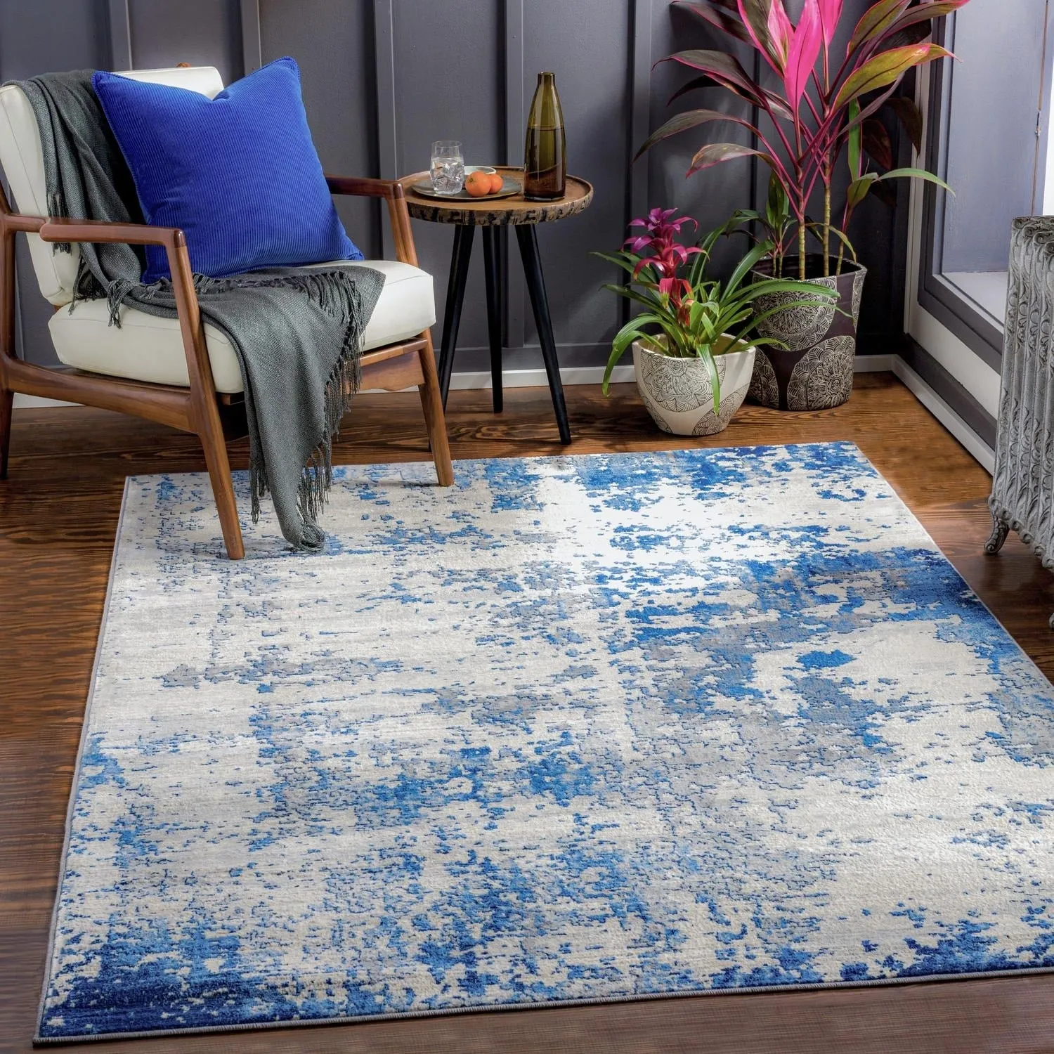 Livabliss Monaco Minimalist Abstract Area Rug