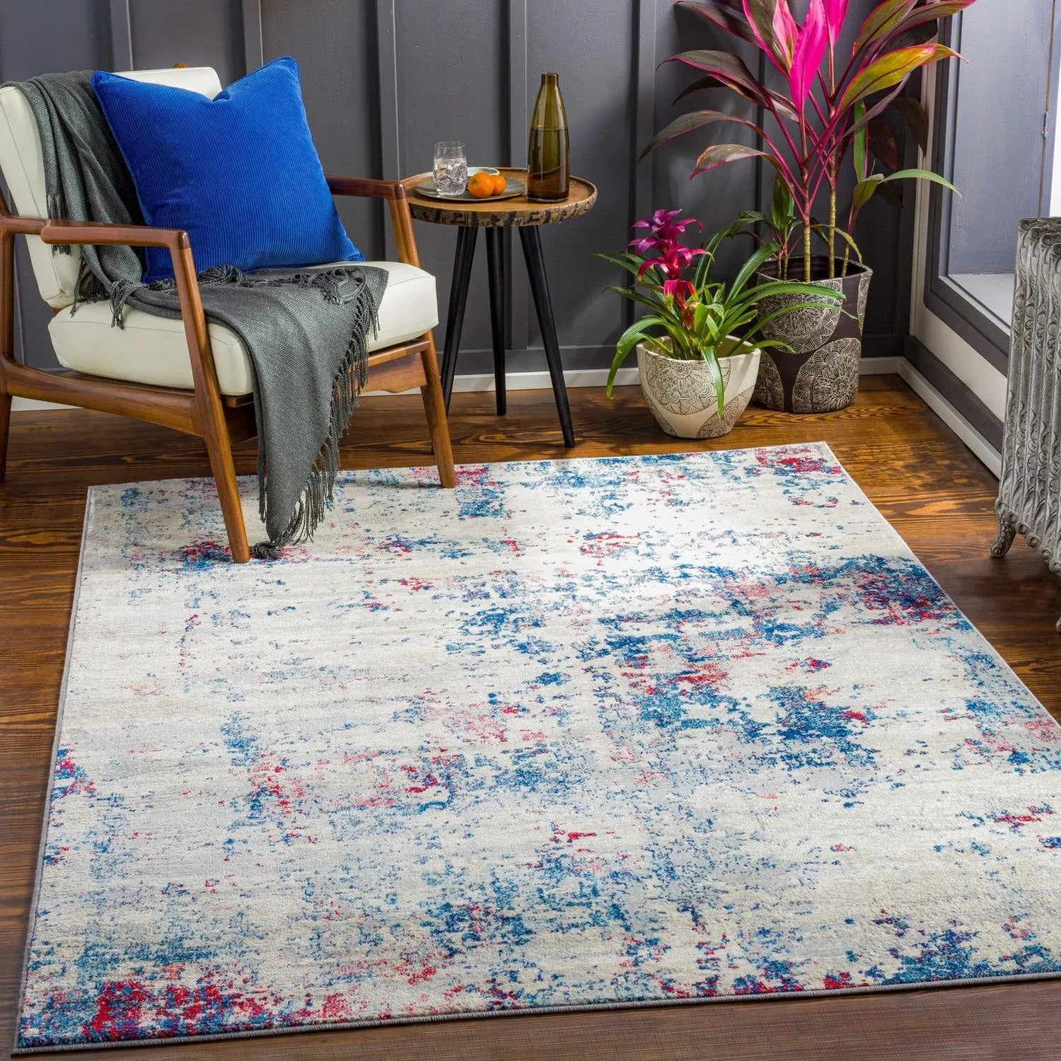 Livabliss Monaco Minimalist Abstract Area Rug