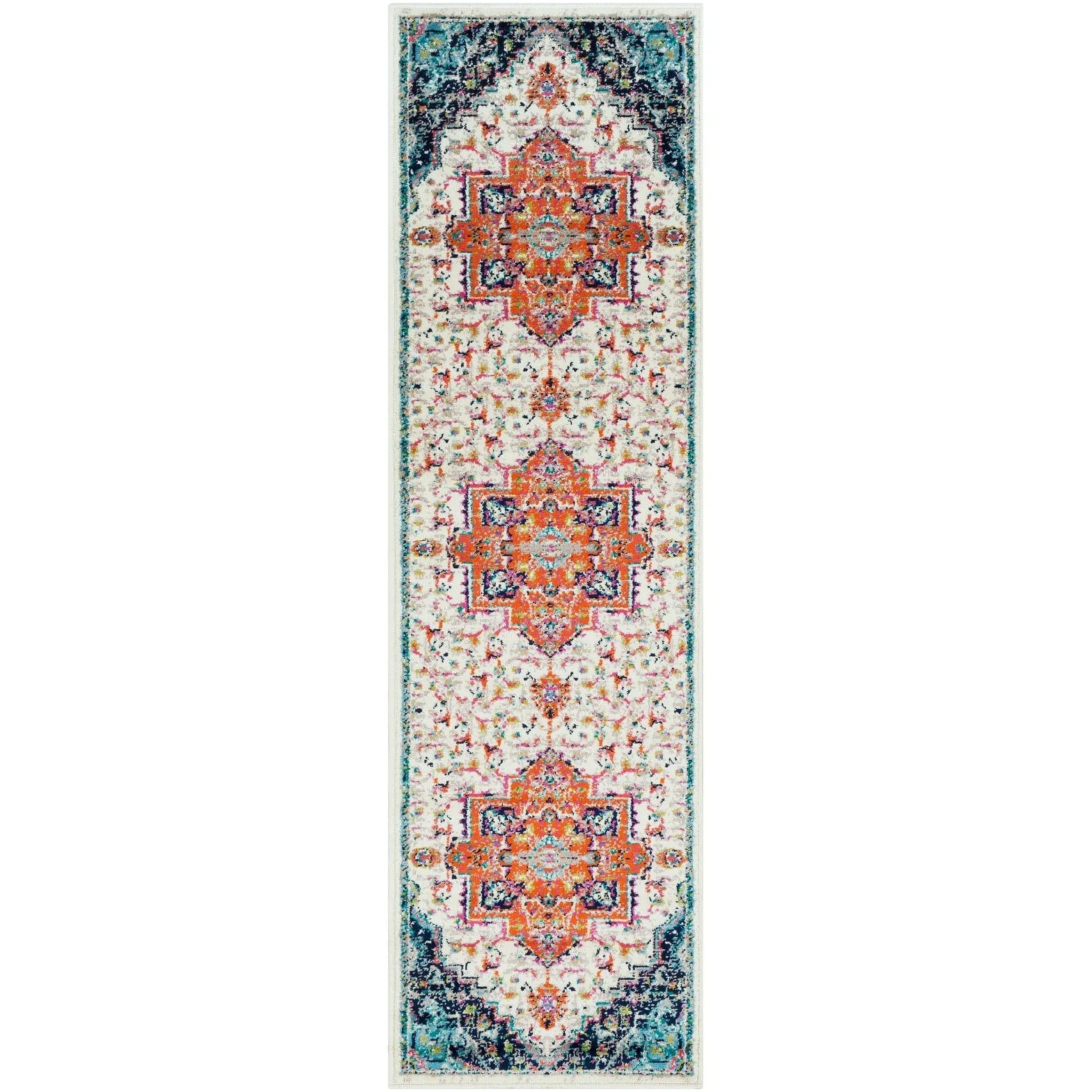 Livabliss Padma Traditional Teal Area Rug