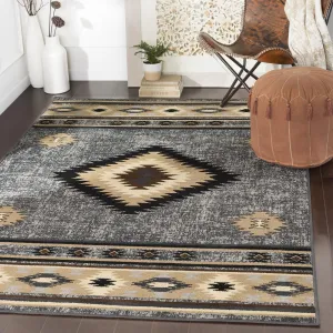 Livabliss Paramount Southwestern Geometric Area Rug