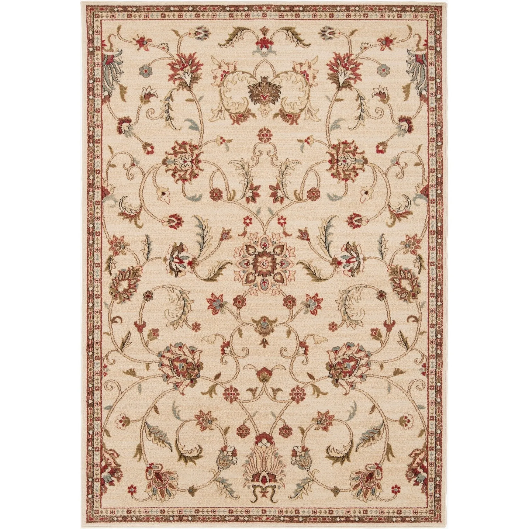 Livabliss Riley Updated Traditional Oriental Area Rug