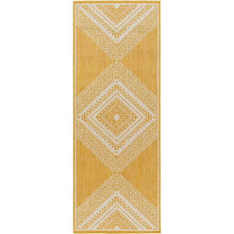 Livabliss Searia Indoor/ Outdoor Boho Diamond Area Rug