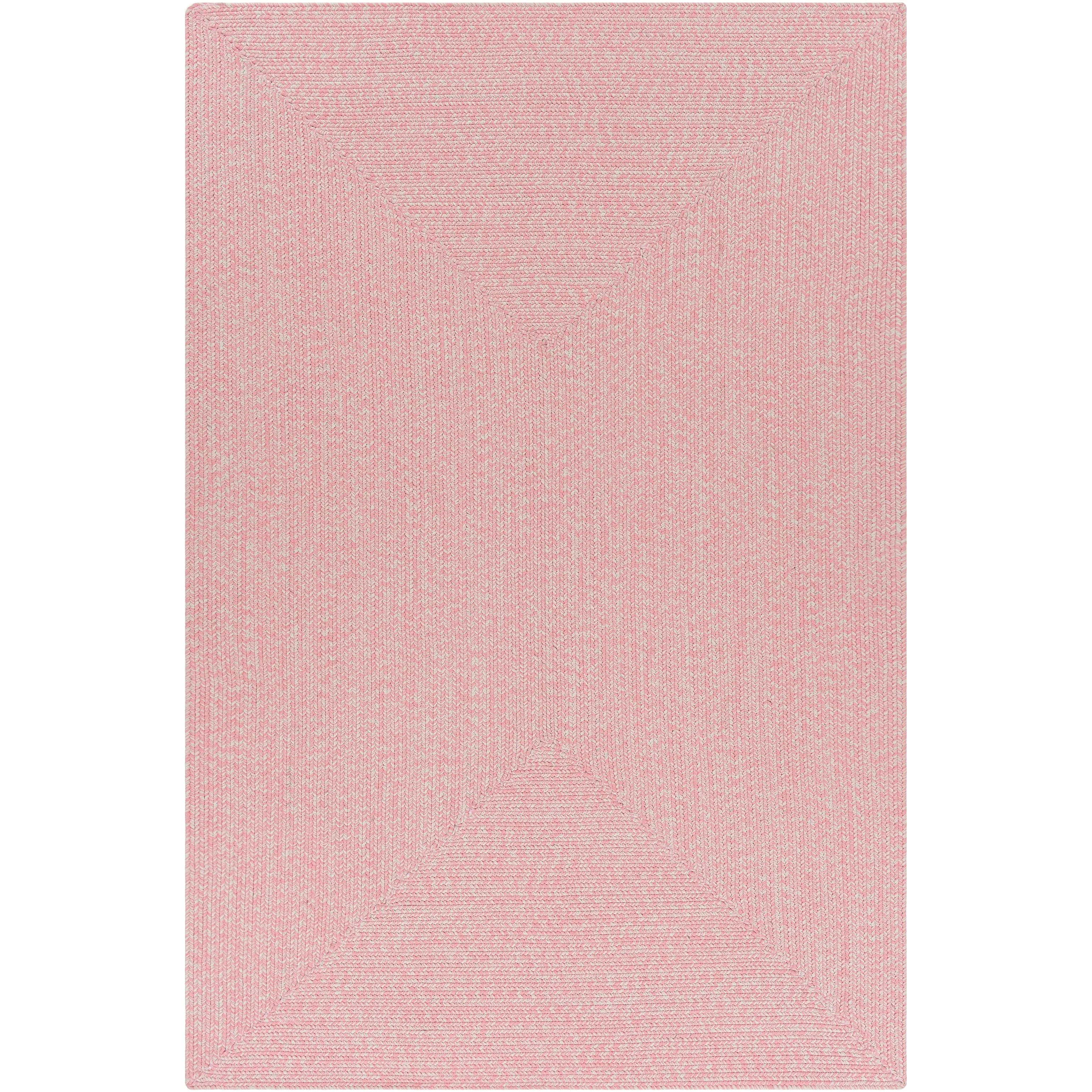 Livabliss Sharrah Indoor/ Outdoor Solid Braided Area Rug