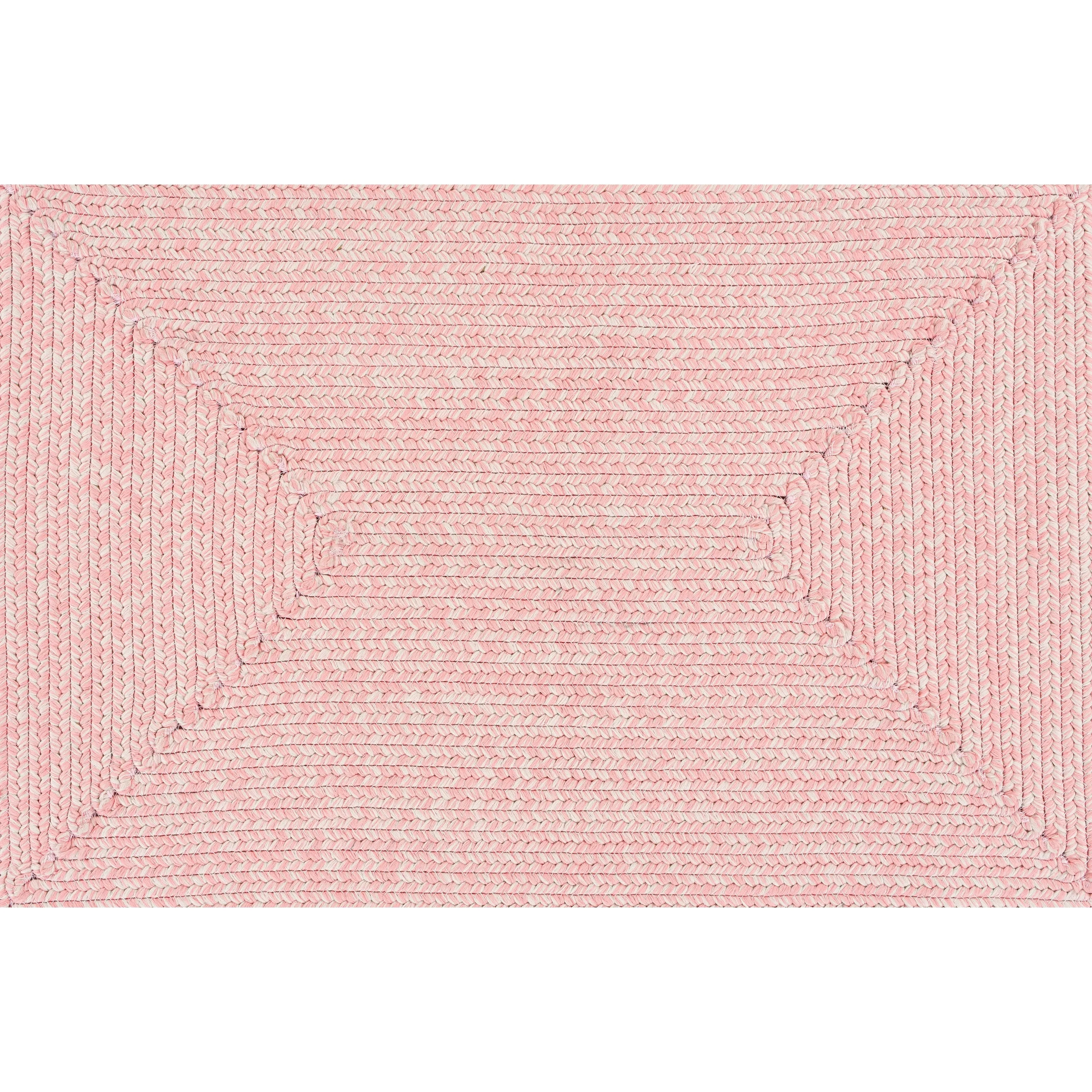 Livabliss Sharrah Indoor/ Outdoor Solid Braided Area Rug