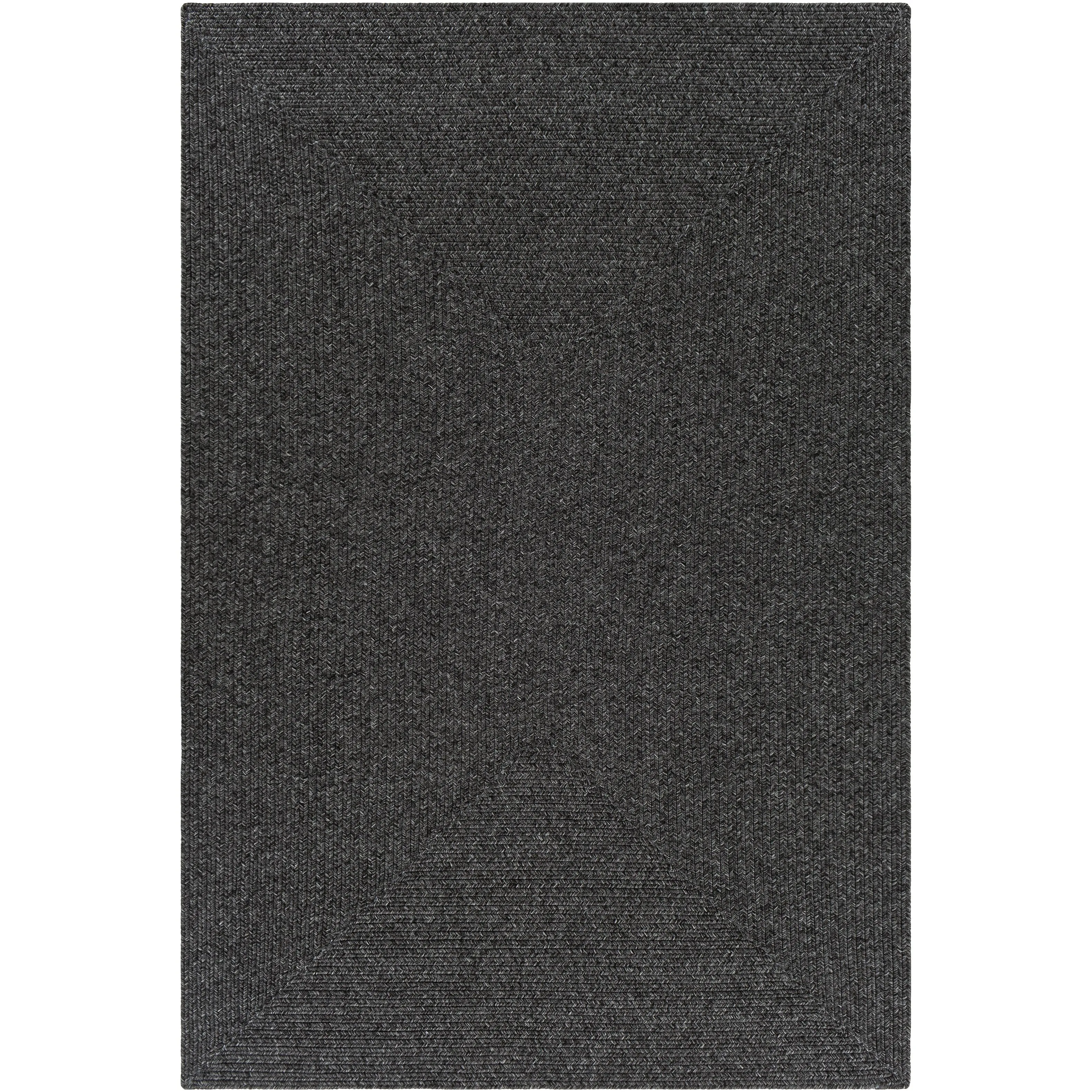 Livabliss Sharrah Indoor/ Outdoor Solid Braided Area Rug