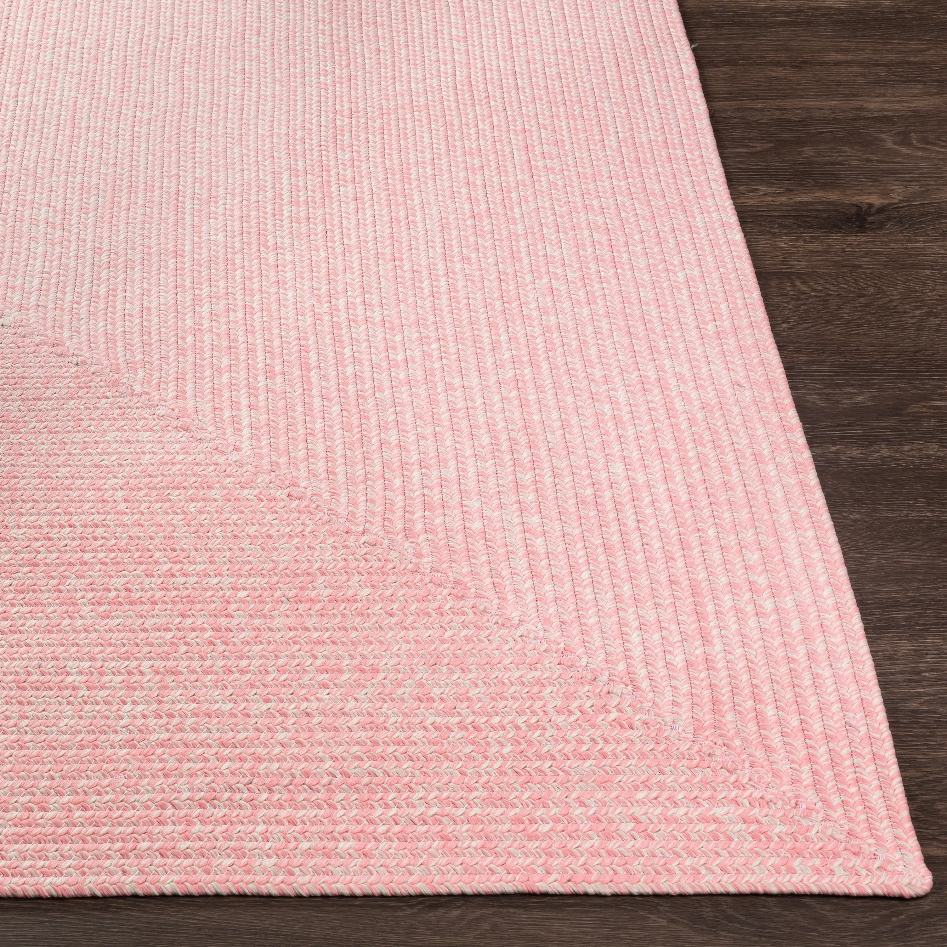 Livabliss Sharrah Indoor/ Outdoor Solid Braided Area Rug