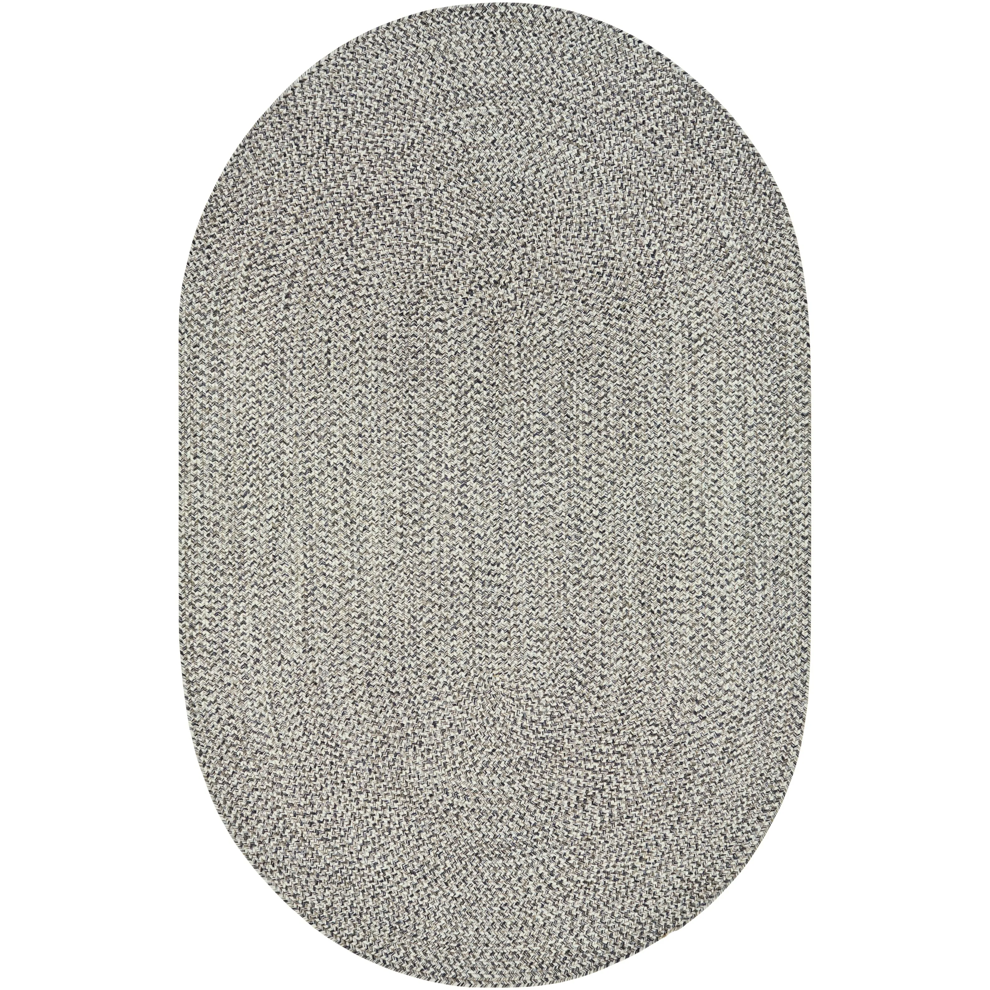 Livabliss Sharrah Indoor/ Outdoor Solid Braided Area Rug