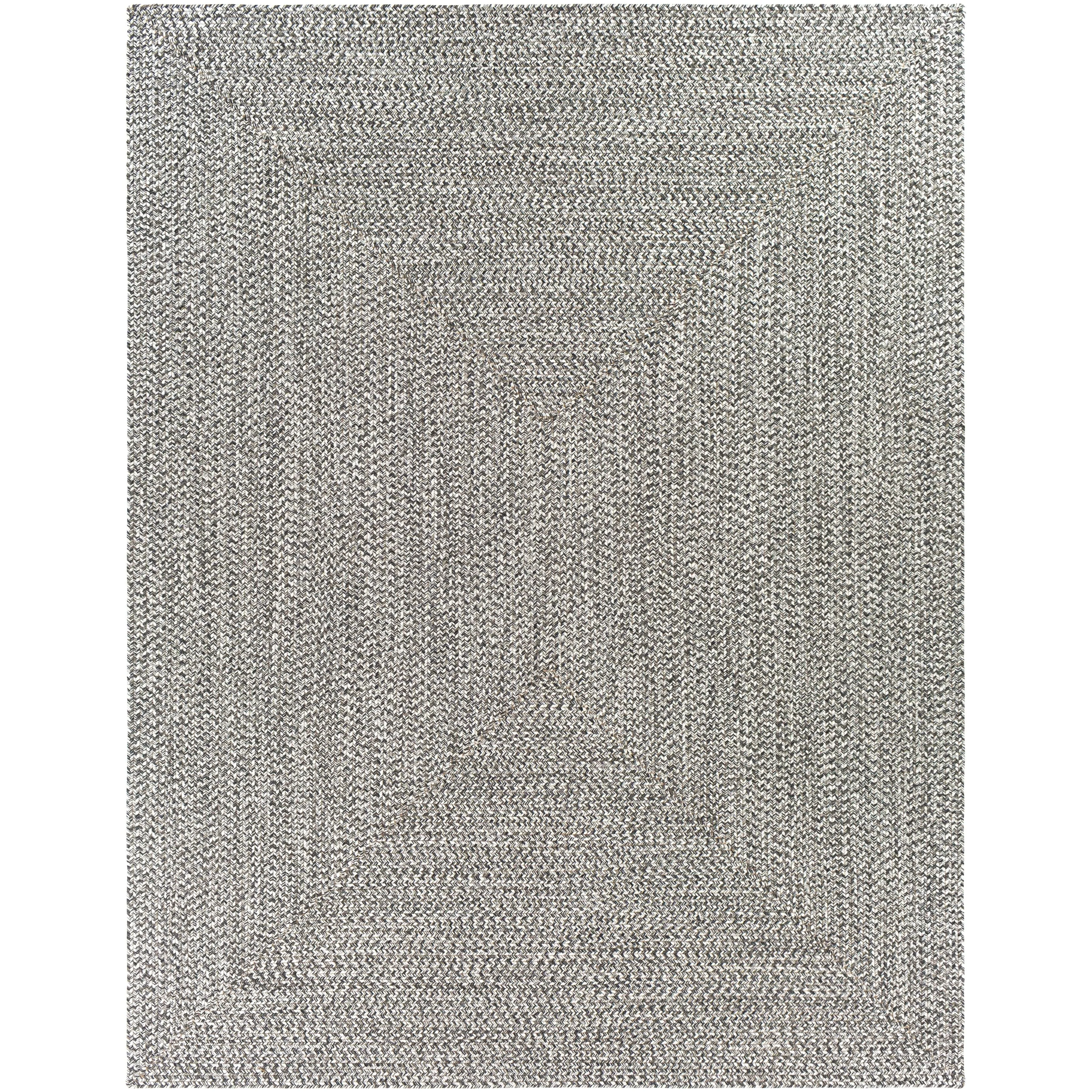 Livabliss Sharrah Indoor/ Outdoor Solid Braided Area Rug