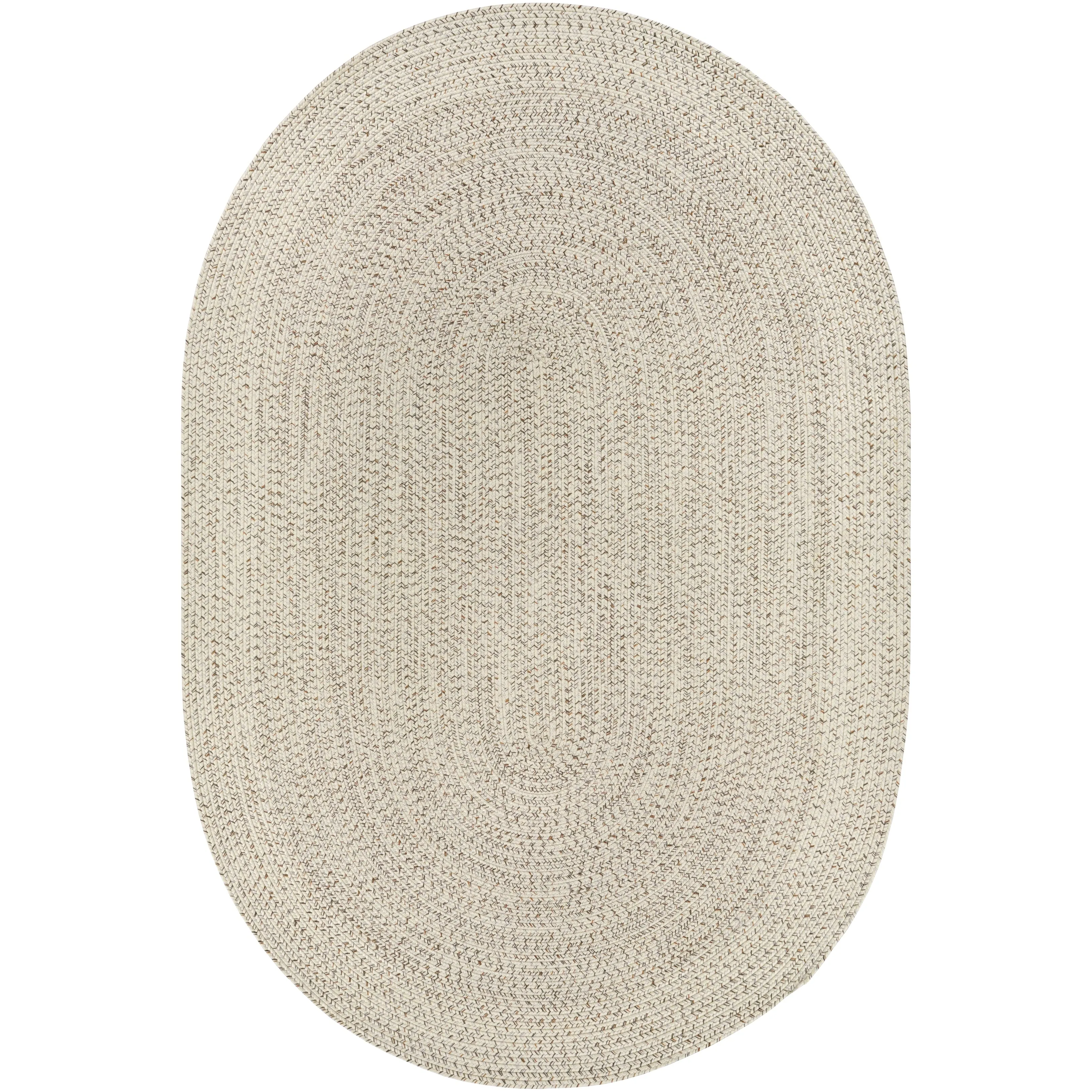 Livabliss Sharrah Indoor/ Outdoor Solid Braided Area Rug