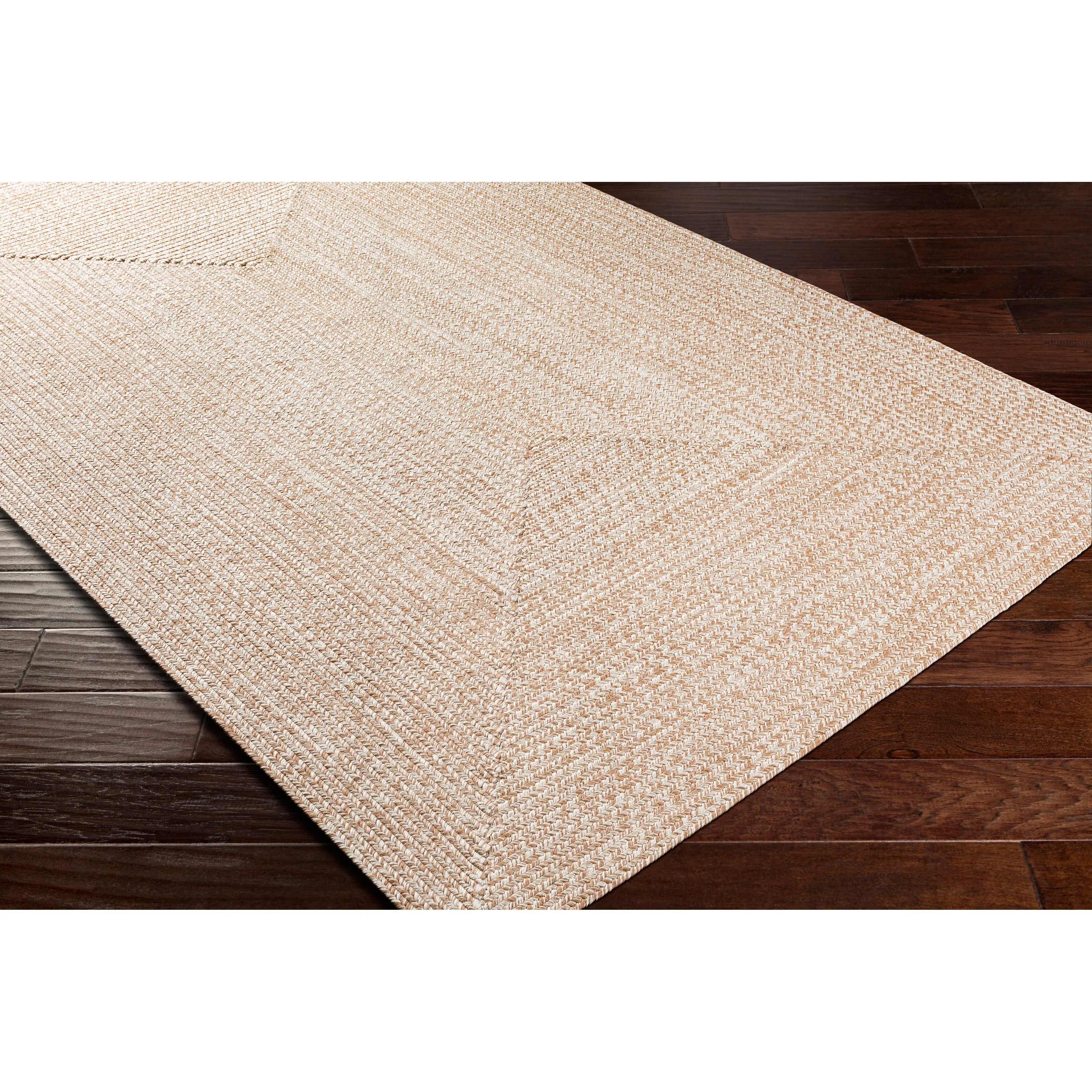 Livabliss Sharrah Indoor/ Outdoor Solid Braided Area Rug