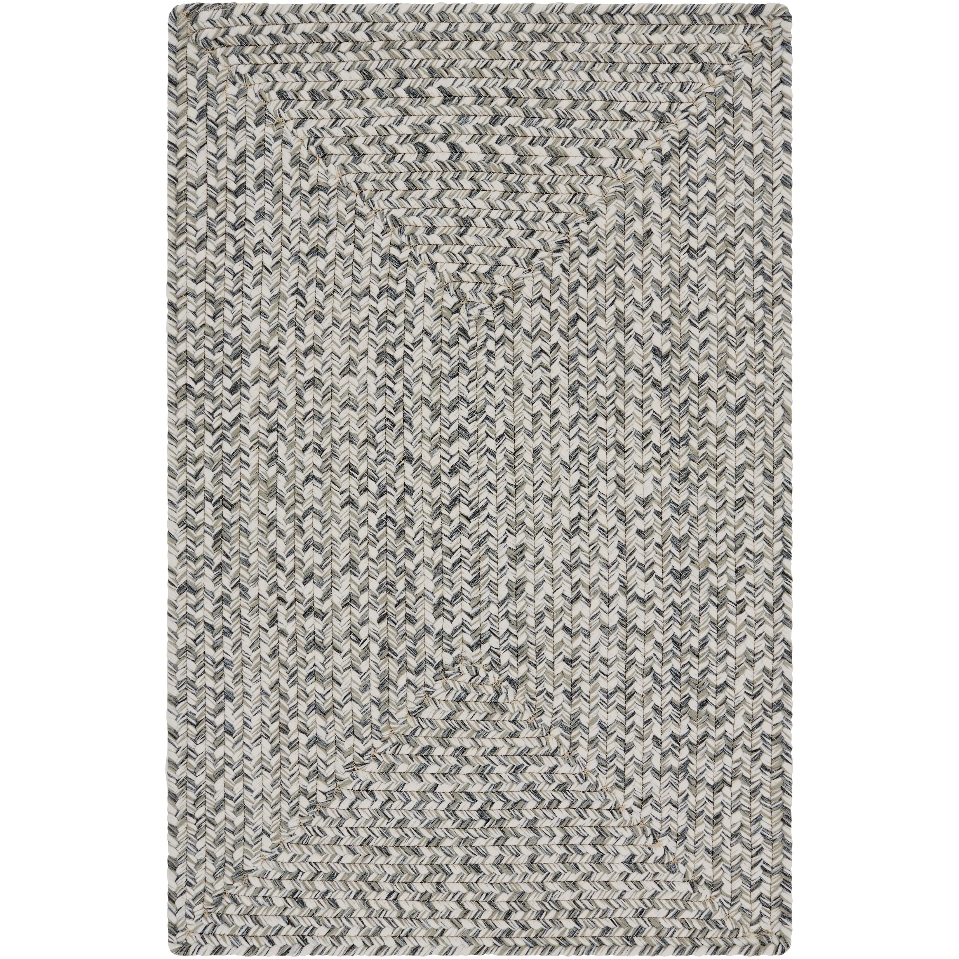 Livabliss Sharrah Indoor/ Outdoor Solid Braided Area Rug