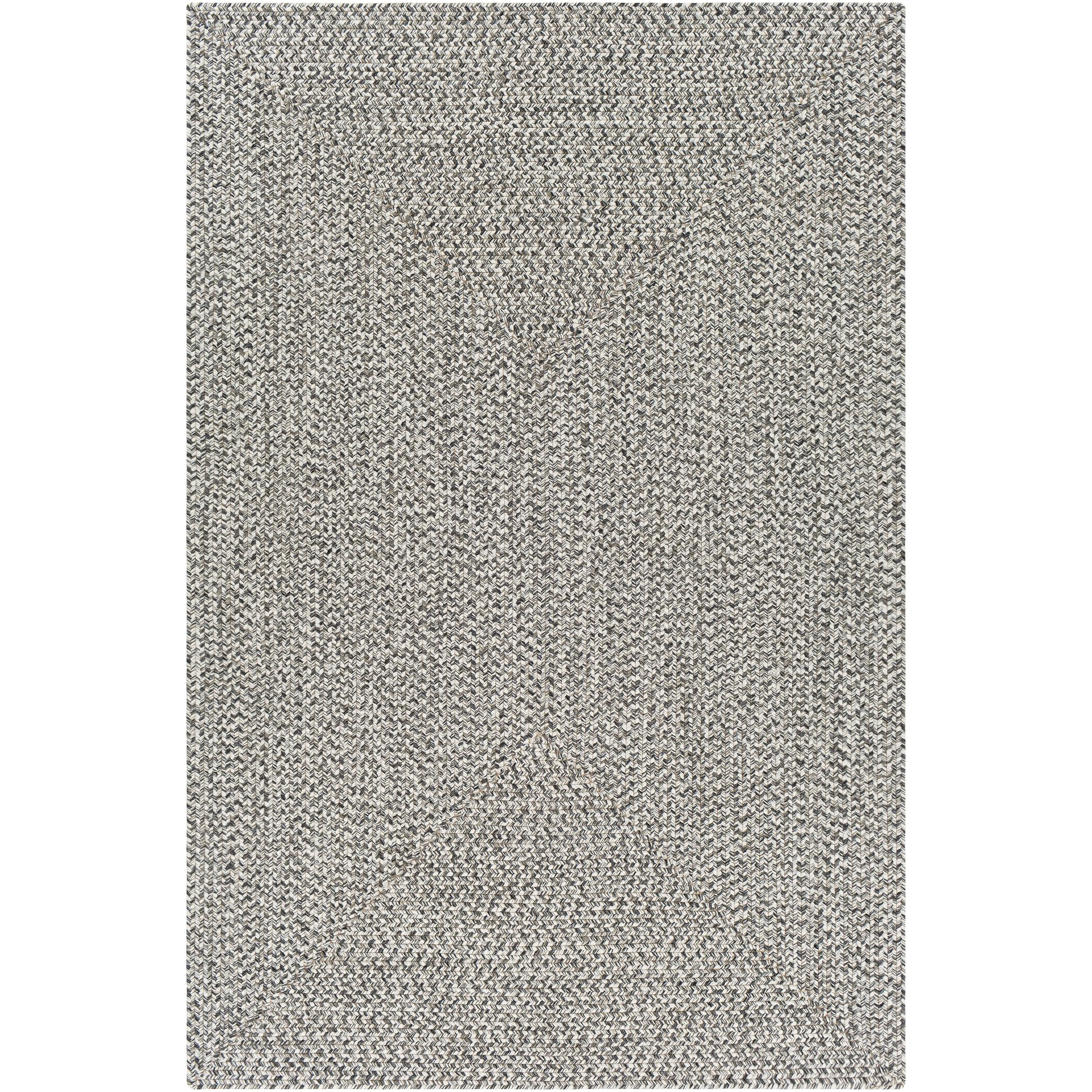 Livabliss Sharrah Indoor/ Outdoor Solid Braided Area Rug
