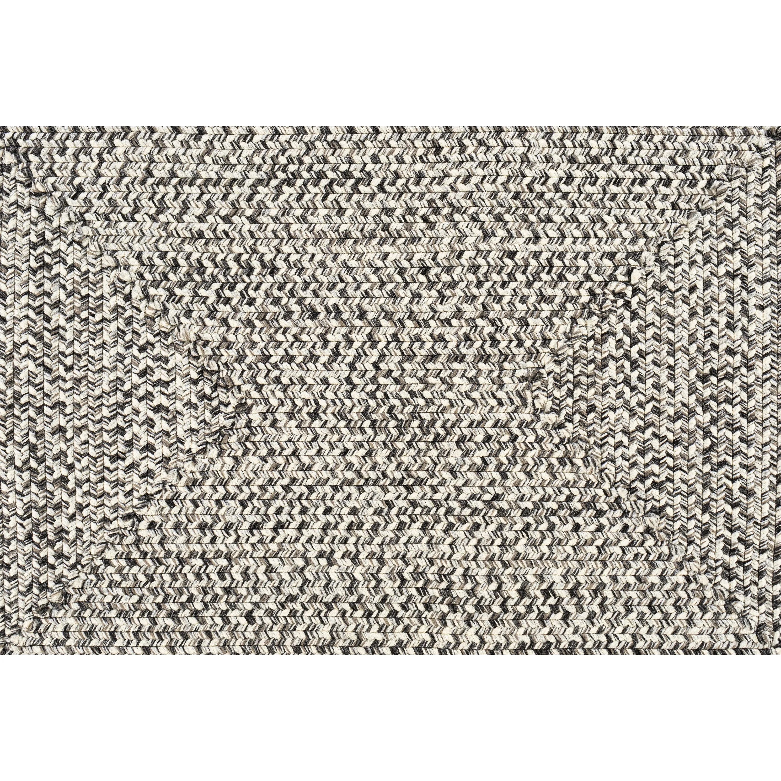 Livabliss Sharrah Indoor/ Outdoor Solid Braided Area Rug