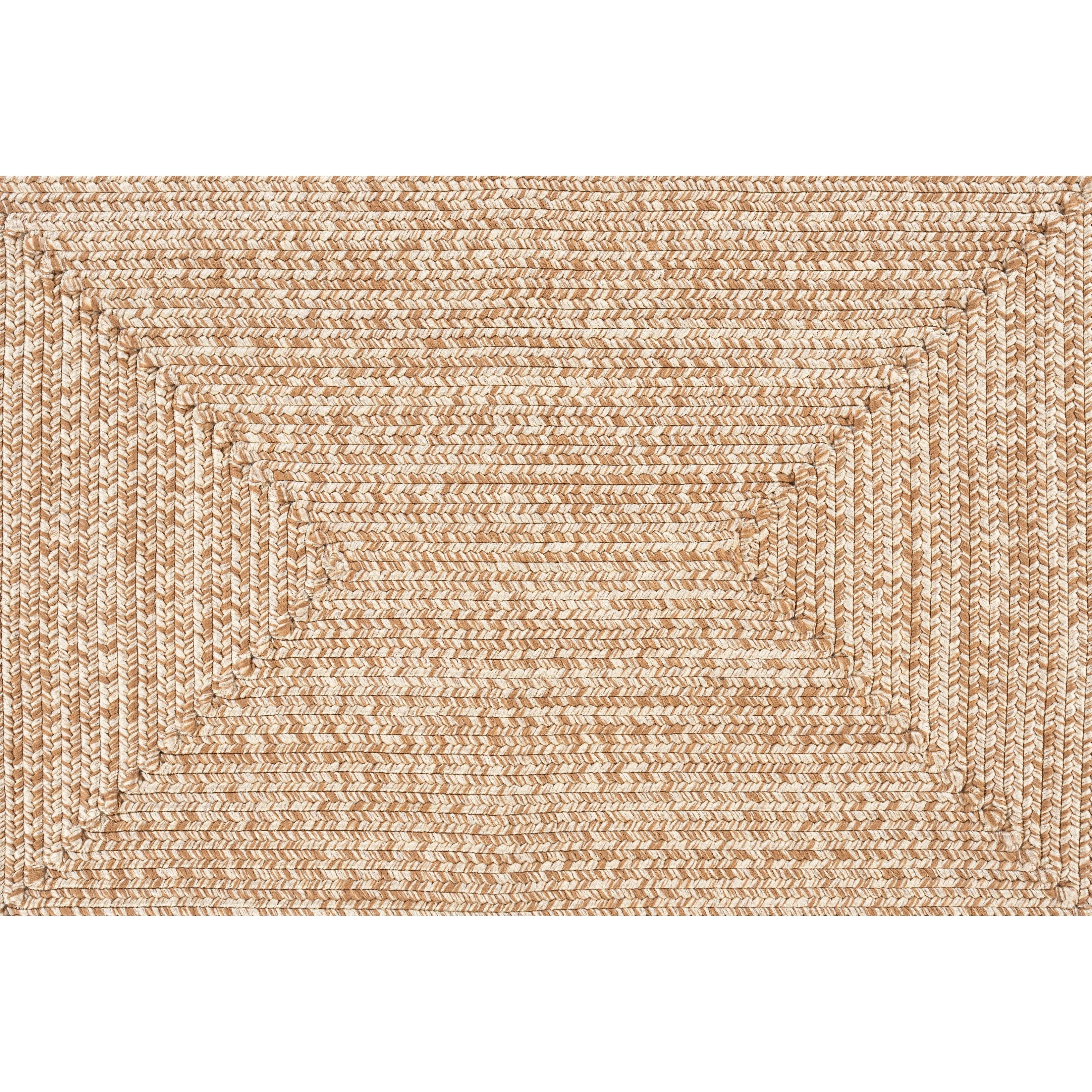 Livabliss Sharrah Indoor/ Outdoor Solid Braided Area Rug