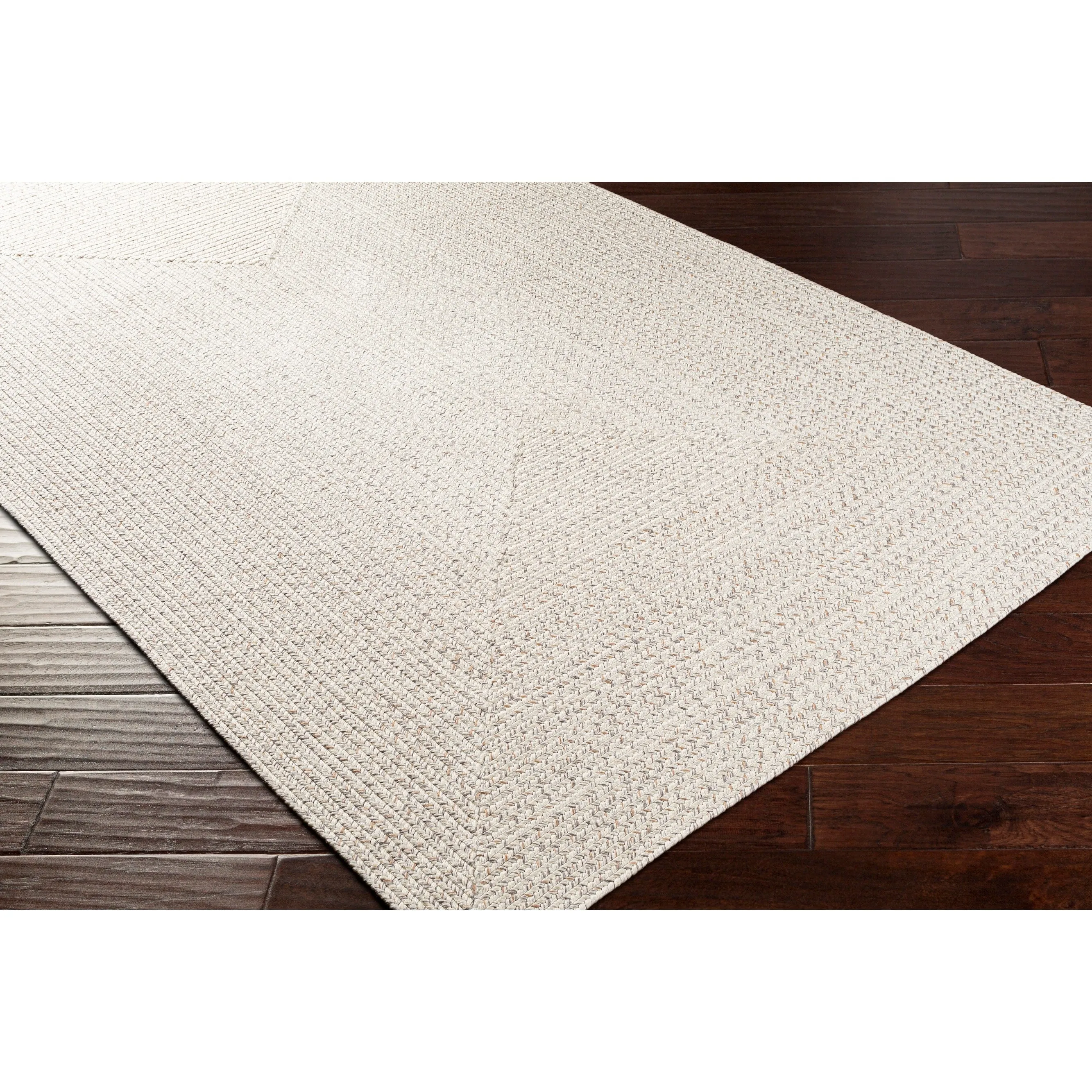 Livabliss Sharrah Indoor/ Outdoor Solid Braided Area Rug