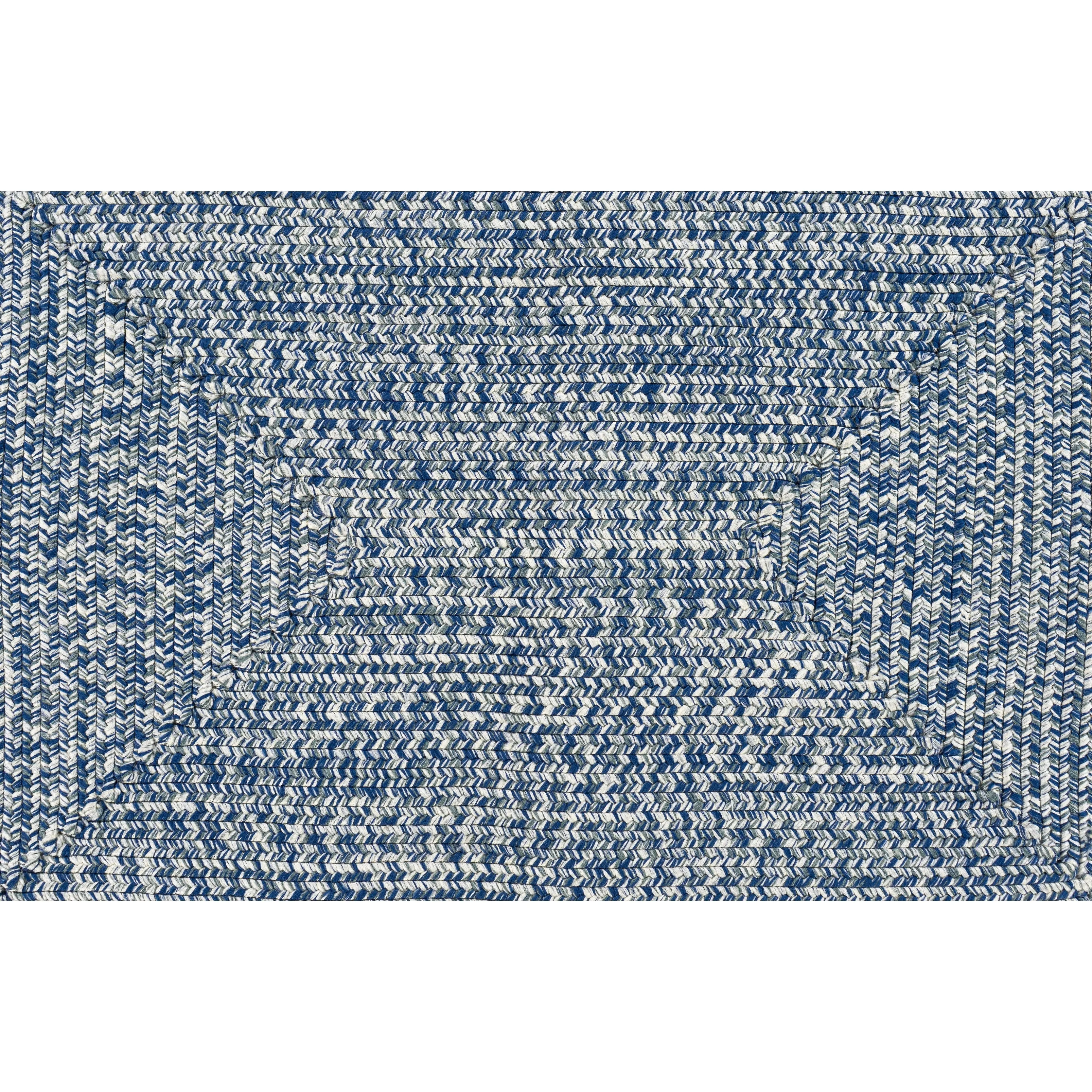 Livabliss Sharrah Indoor/ Outdoor Solid Braided Area Rug