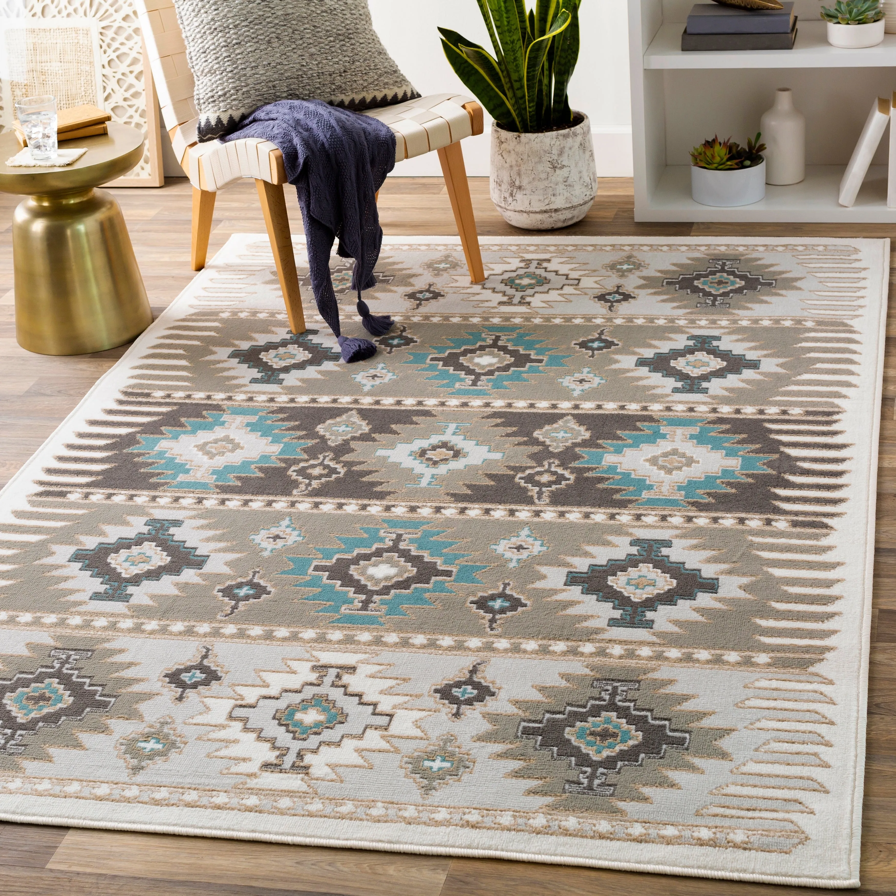 Livabliss Susan Southwestern Area Rug