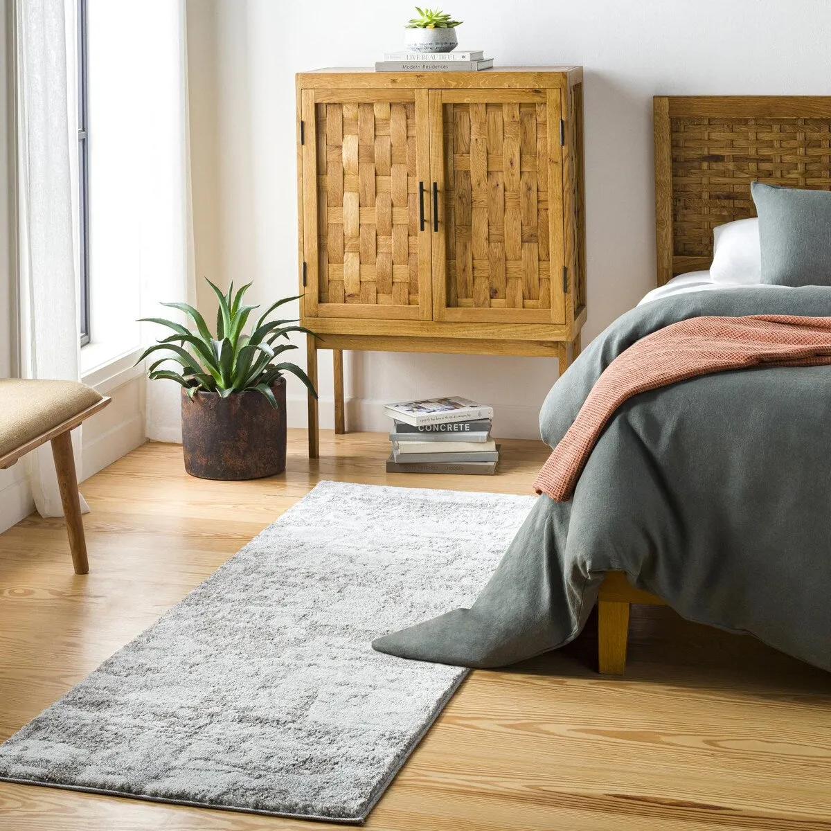 Livabliss Venice Plush Abstract Area Rug