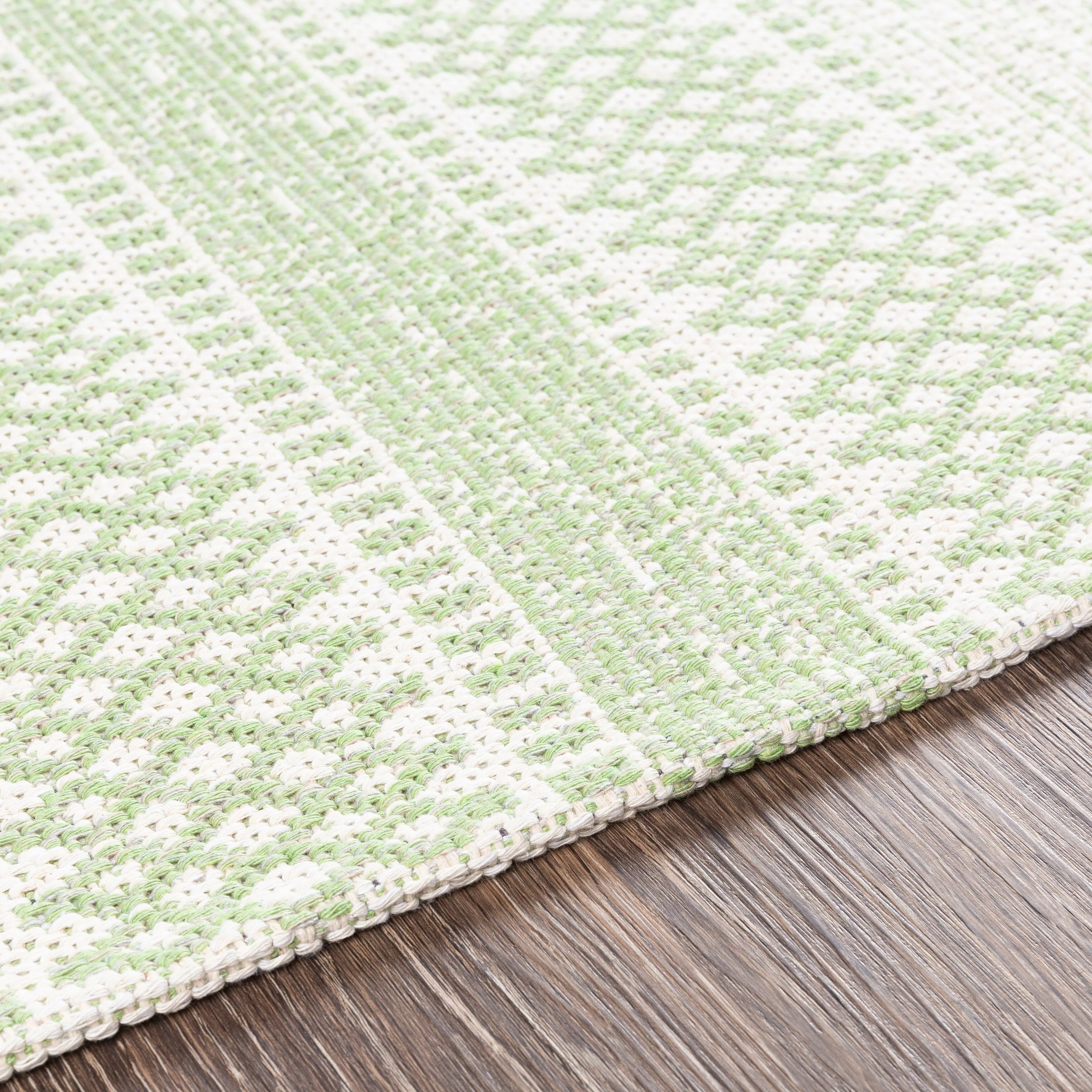 Livabliss Wendy Moroccan Stripe Cotton Area Rug
