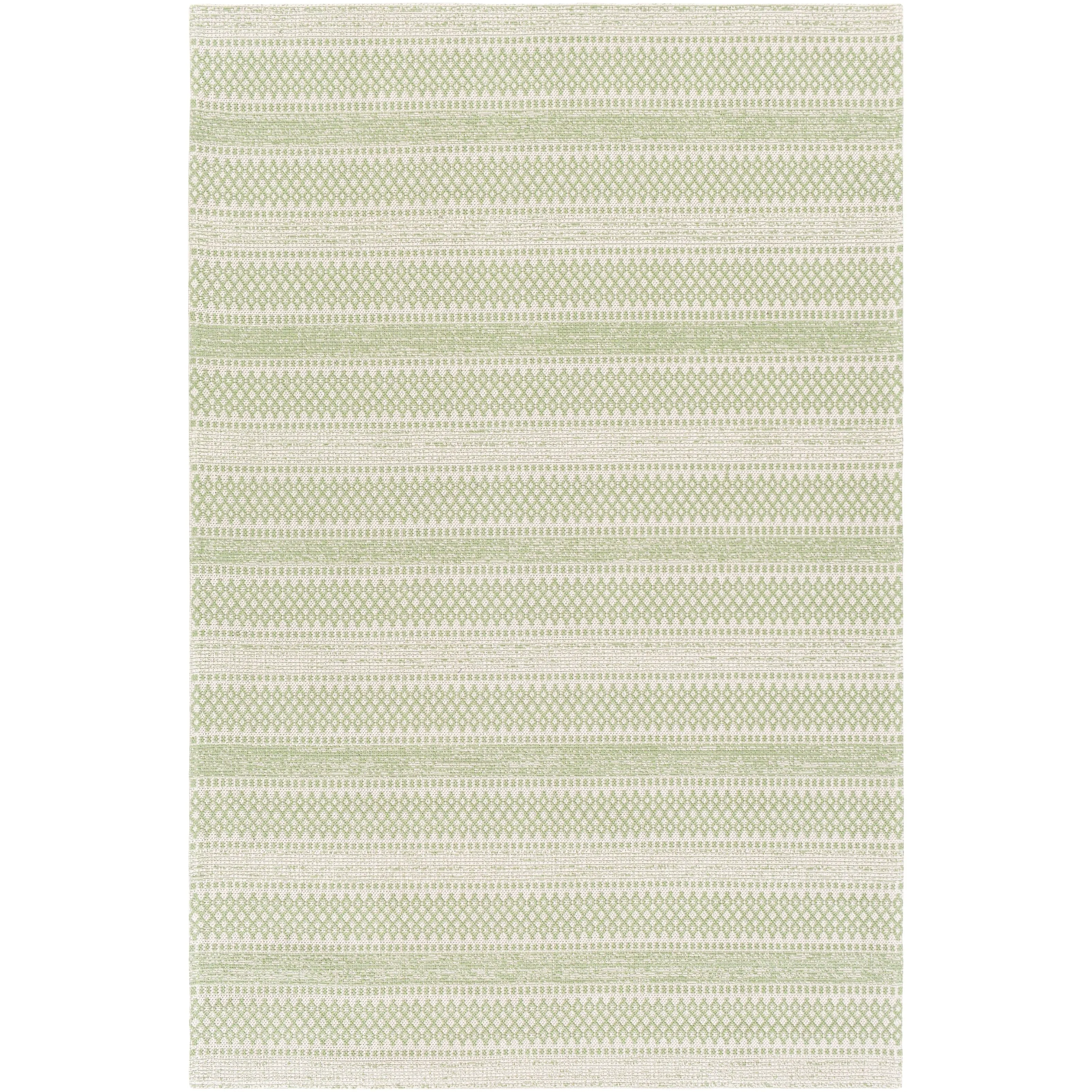 Livabliss Wendy Moroccan Stripe Cotton Area Rug