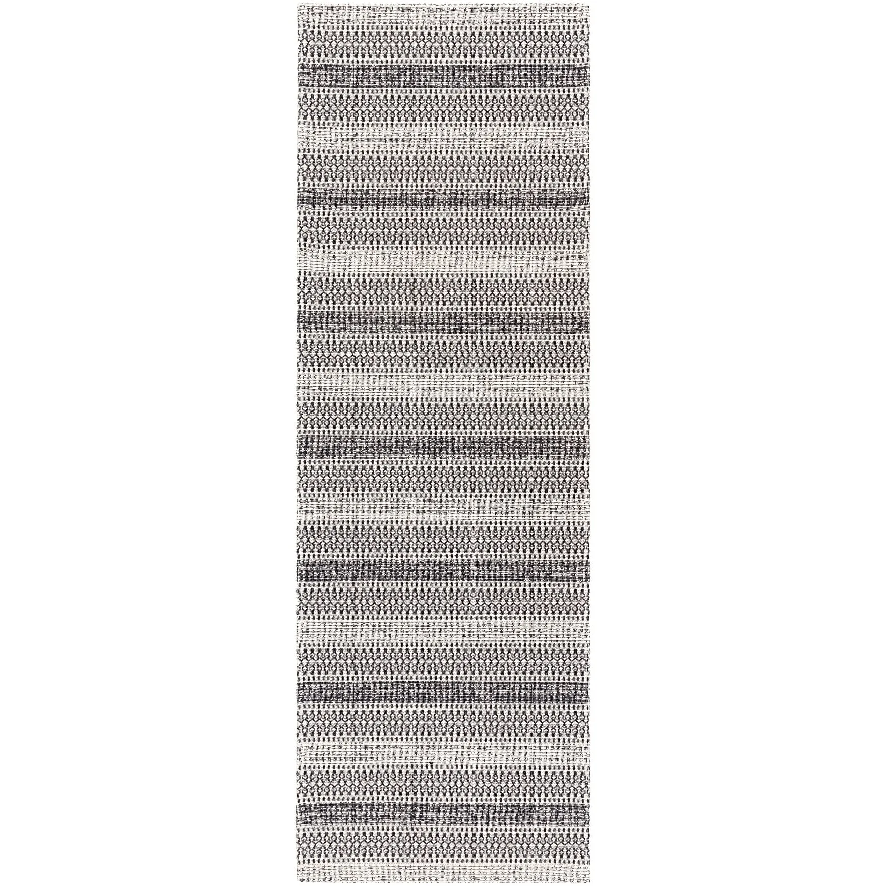 Livabliss Wendy Moroccan Stripe Cotton Area Rug