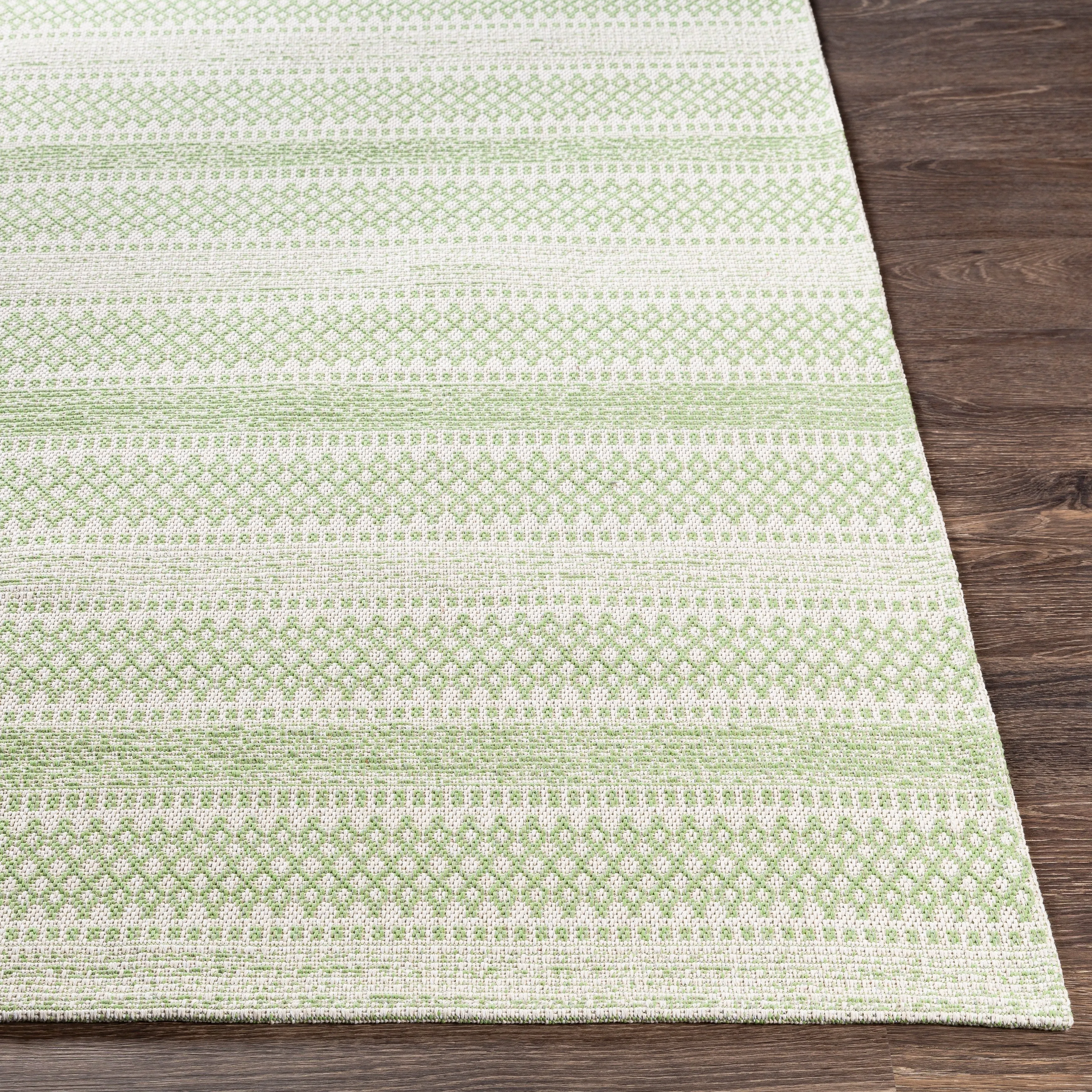 Livabliss Wendy Moroccan Stripe Cotton Area Rug