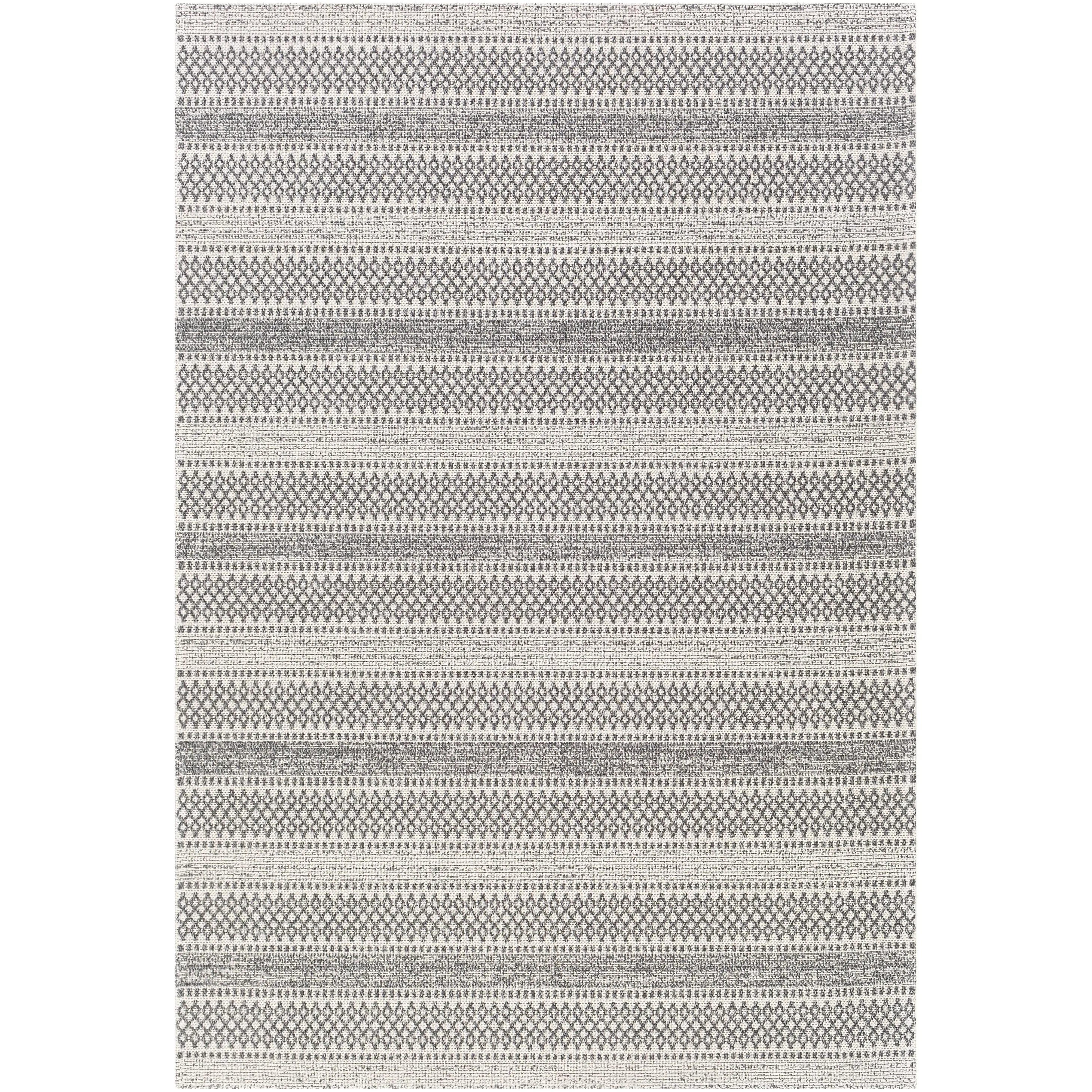 Livabliss Wendy Moroccan Stripe Cotton Area Rug