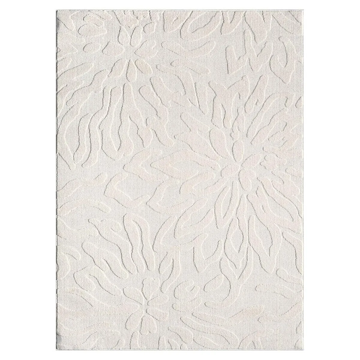 Luxe Weavers Abstract Floral Area Rug. Indoor Carpet for Living Room and Bedrooms